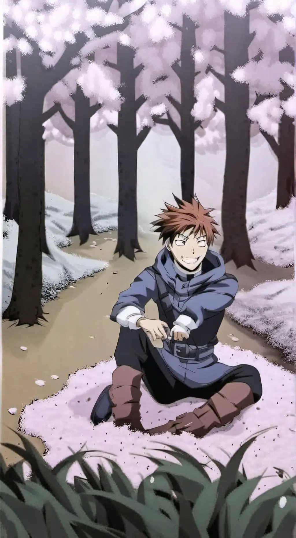 ai character: Jujutsu Kaisen  background