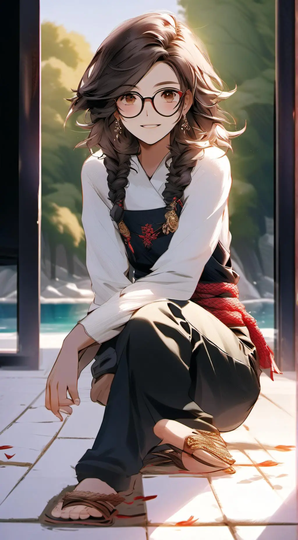 ai character: Lia background