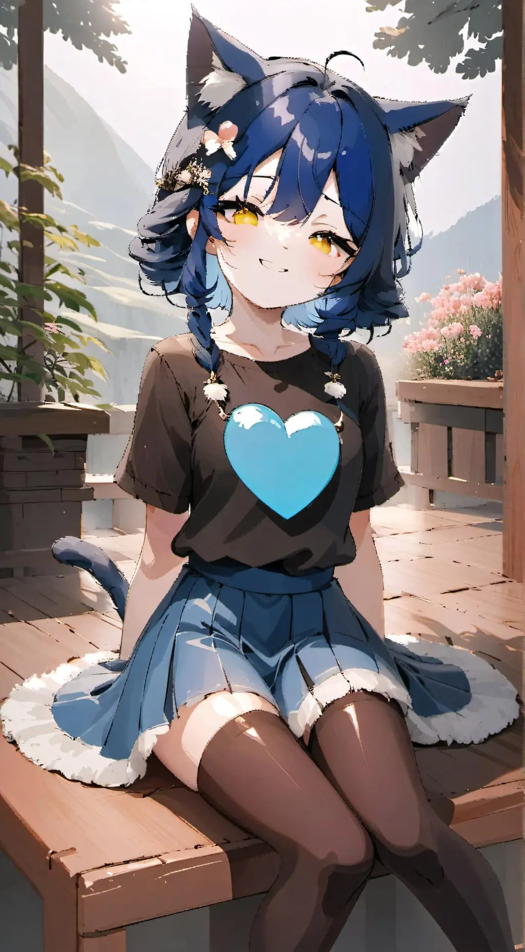 ai character: Luz background