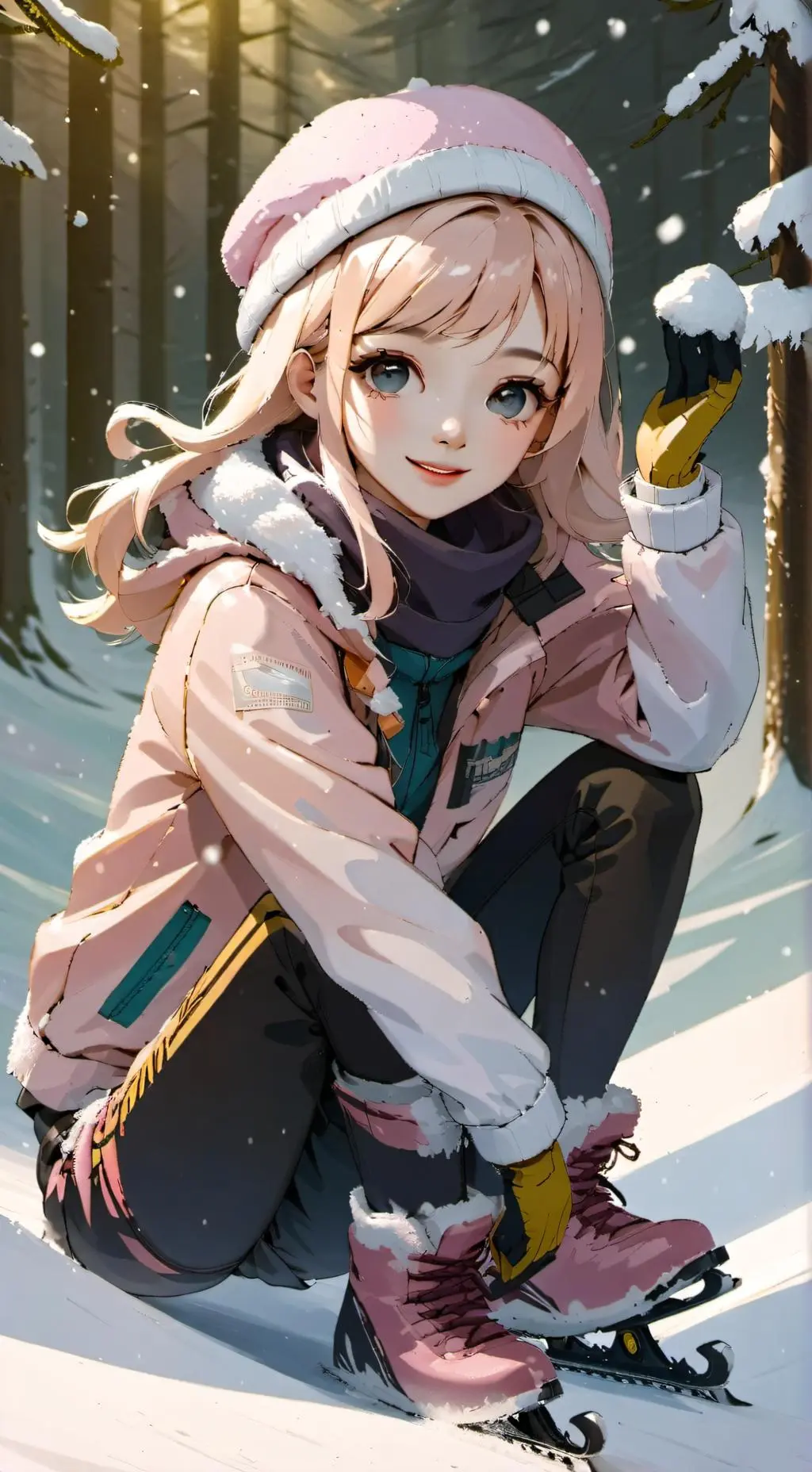 ai character: Katie background