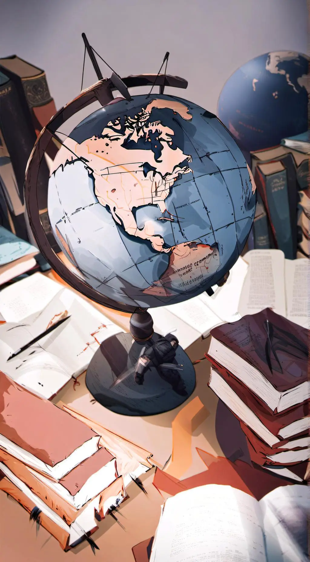 ai character: TINTIN  background