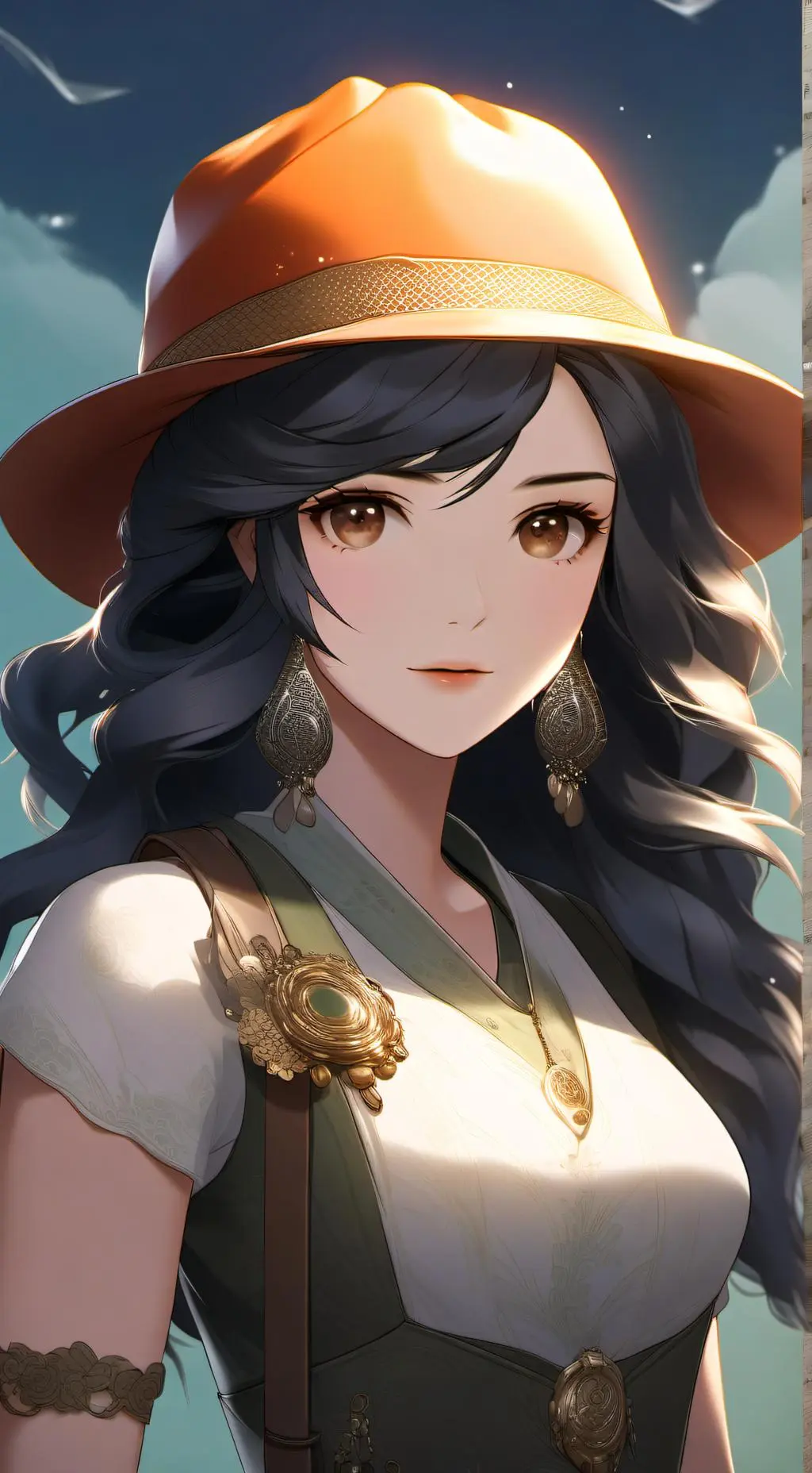 ai character: Blosom background