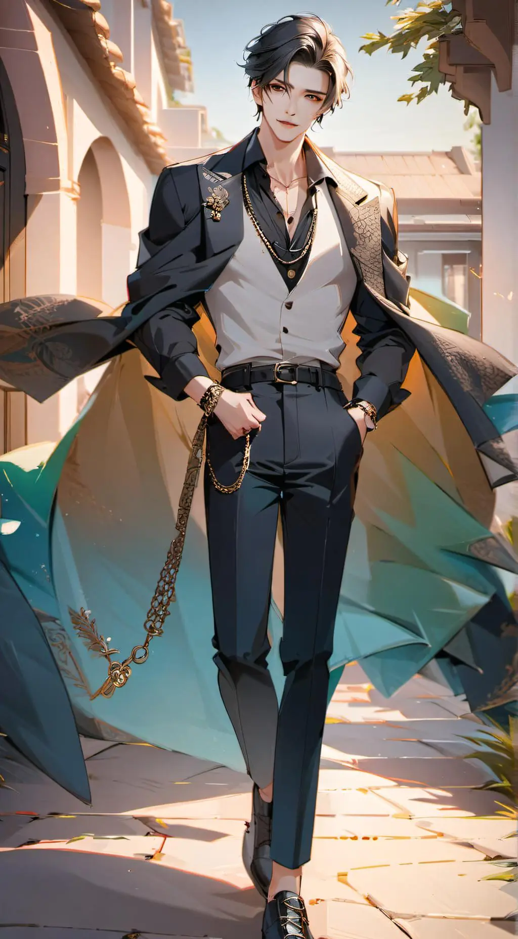 ai character: Ren background