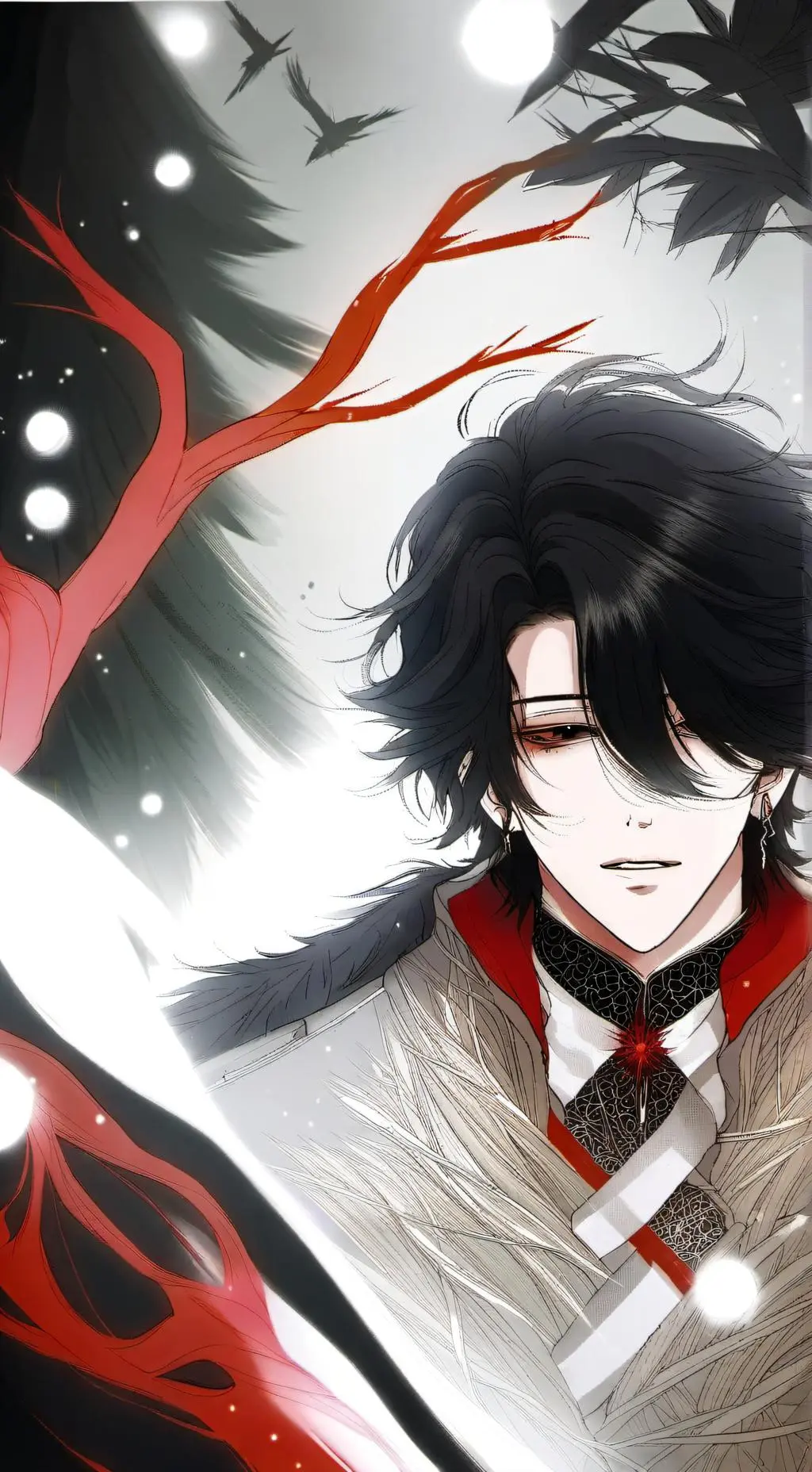 ai character: Lucas  background