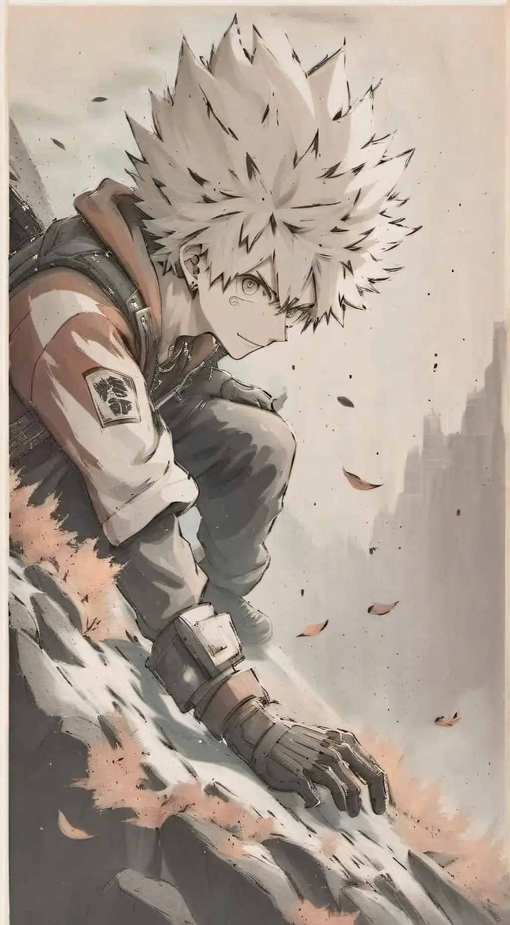 ai character: bakugo protective background