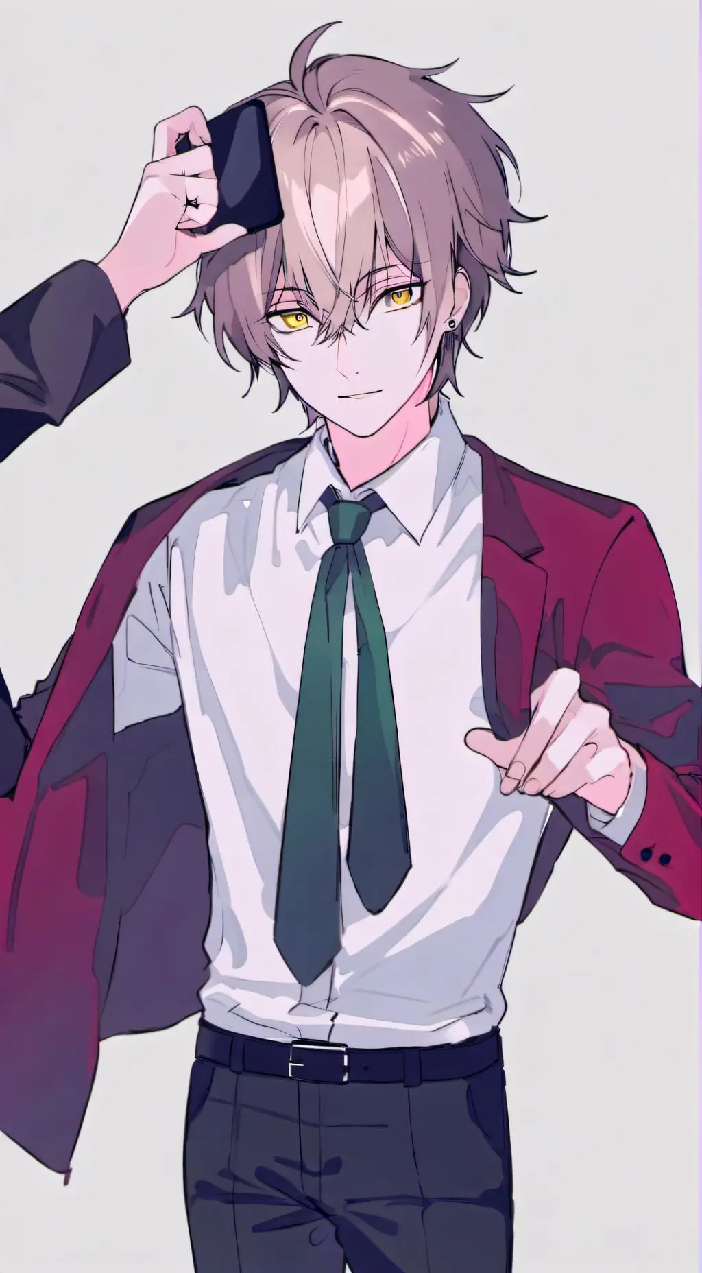 ai character: kevin background