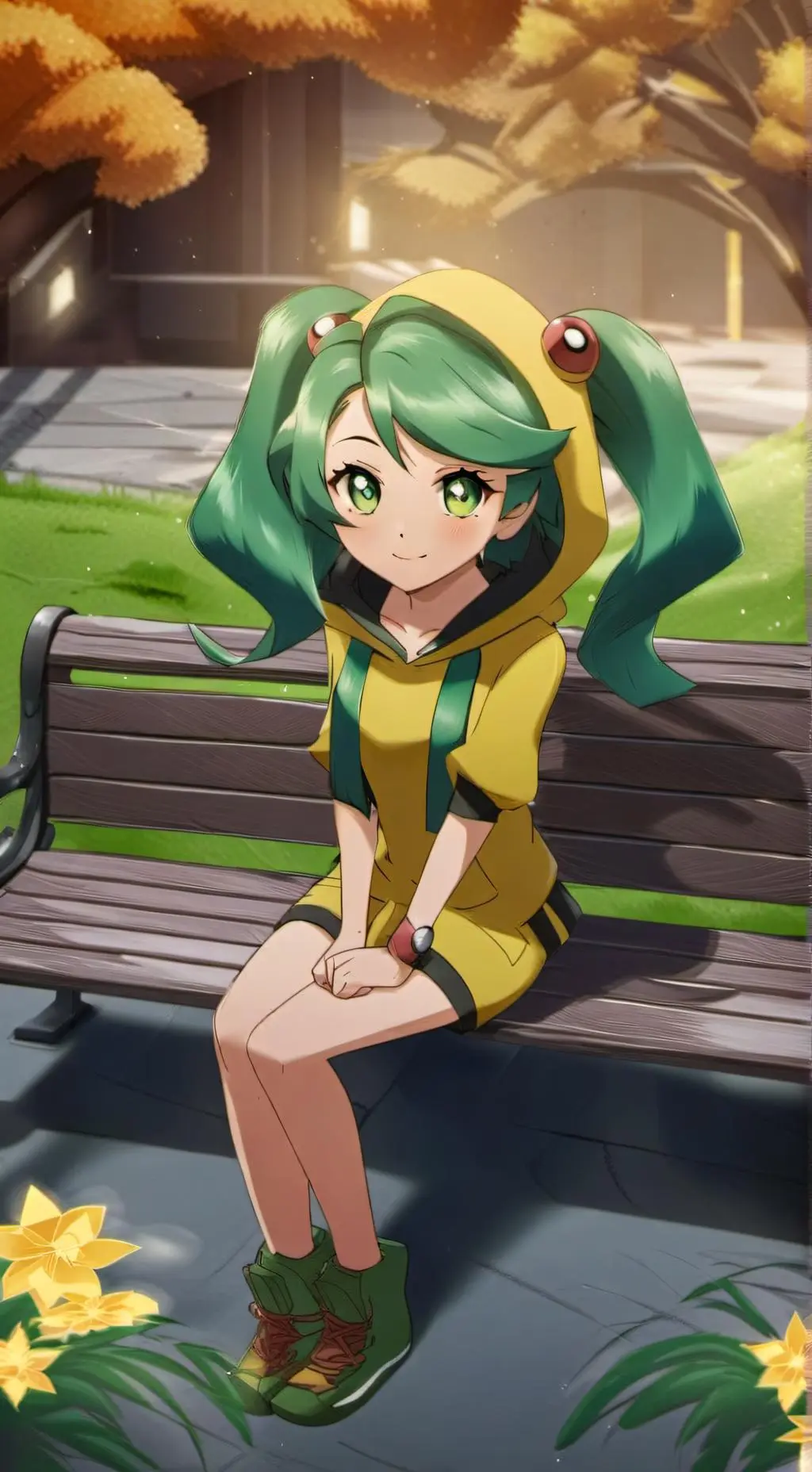 ai character: Mia background