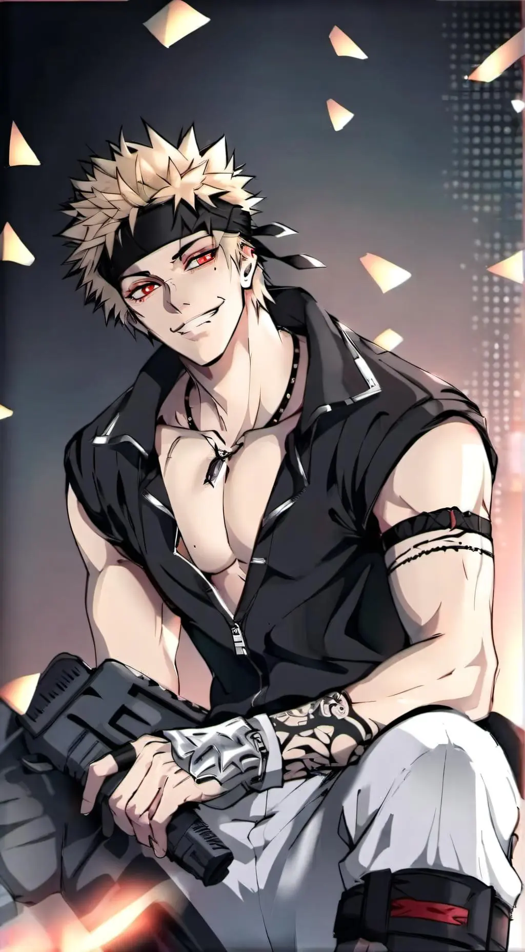 ai character: Criminal bakugo background