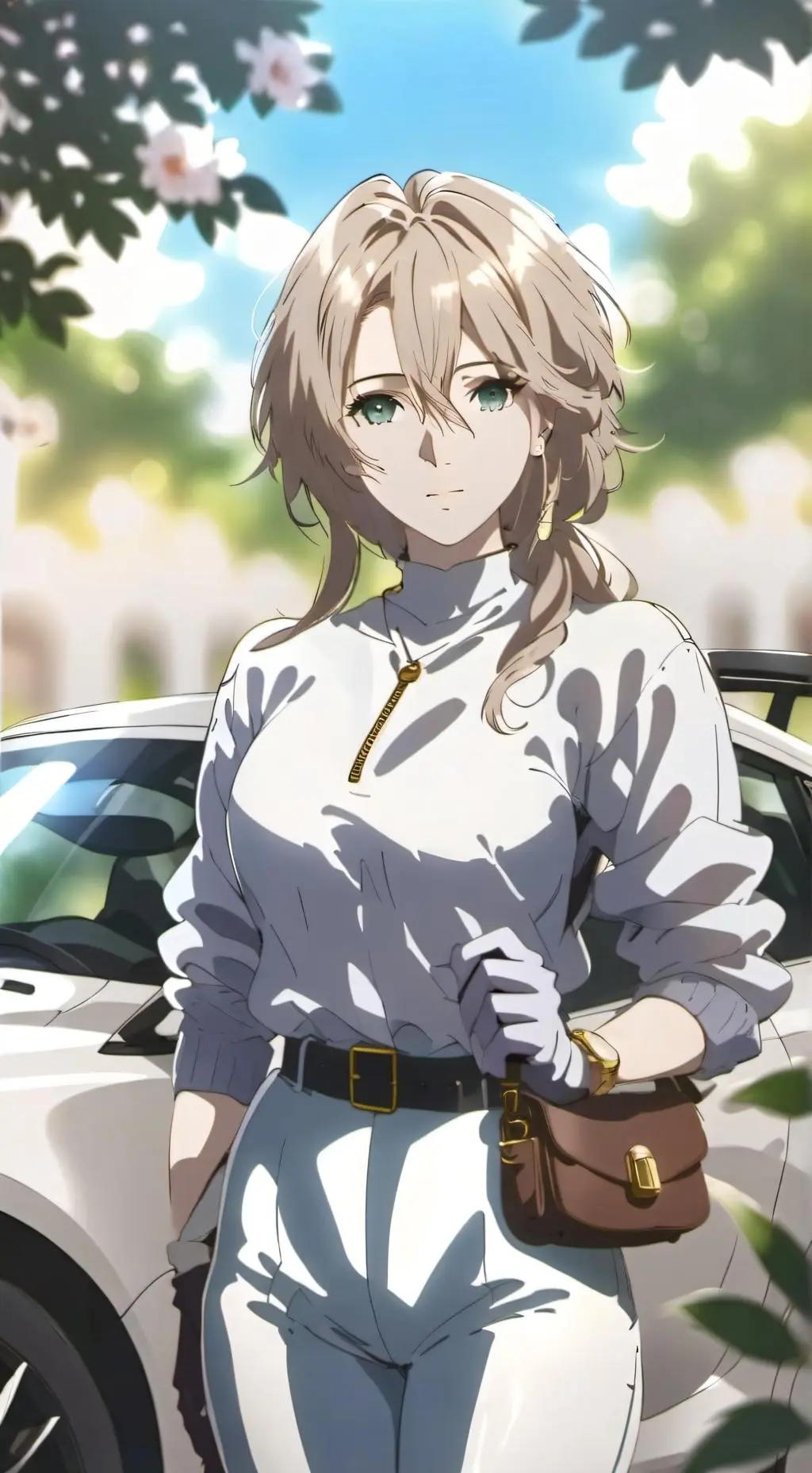ai character: Эльника background