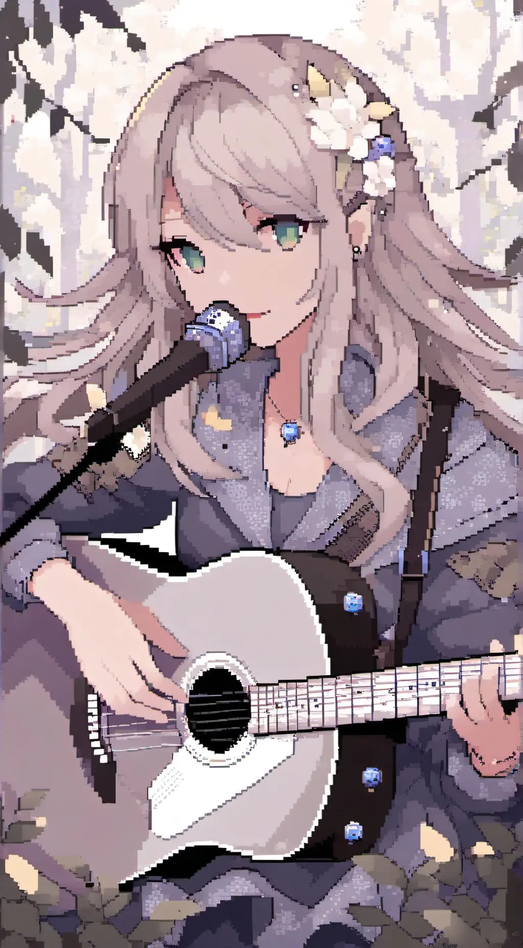 ai character: MHA contest background