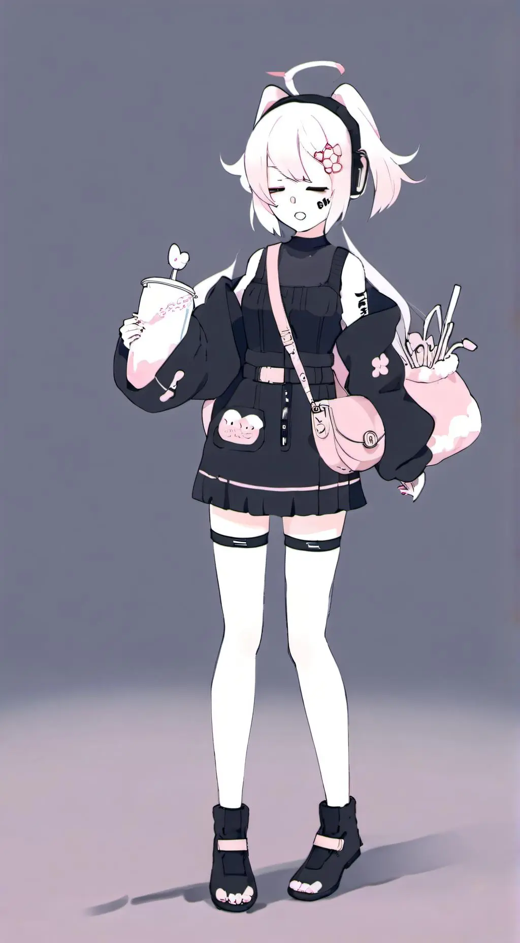 ai character: sprout and miku♡ background