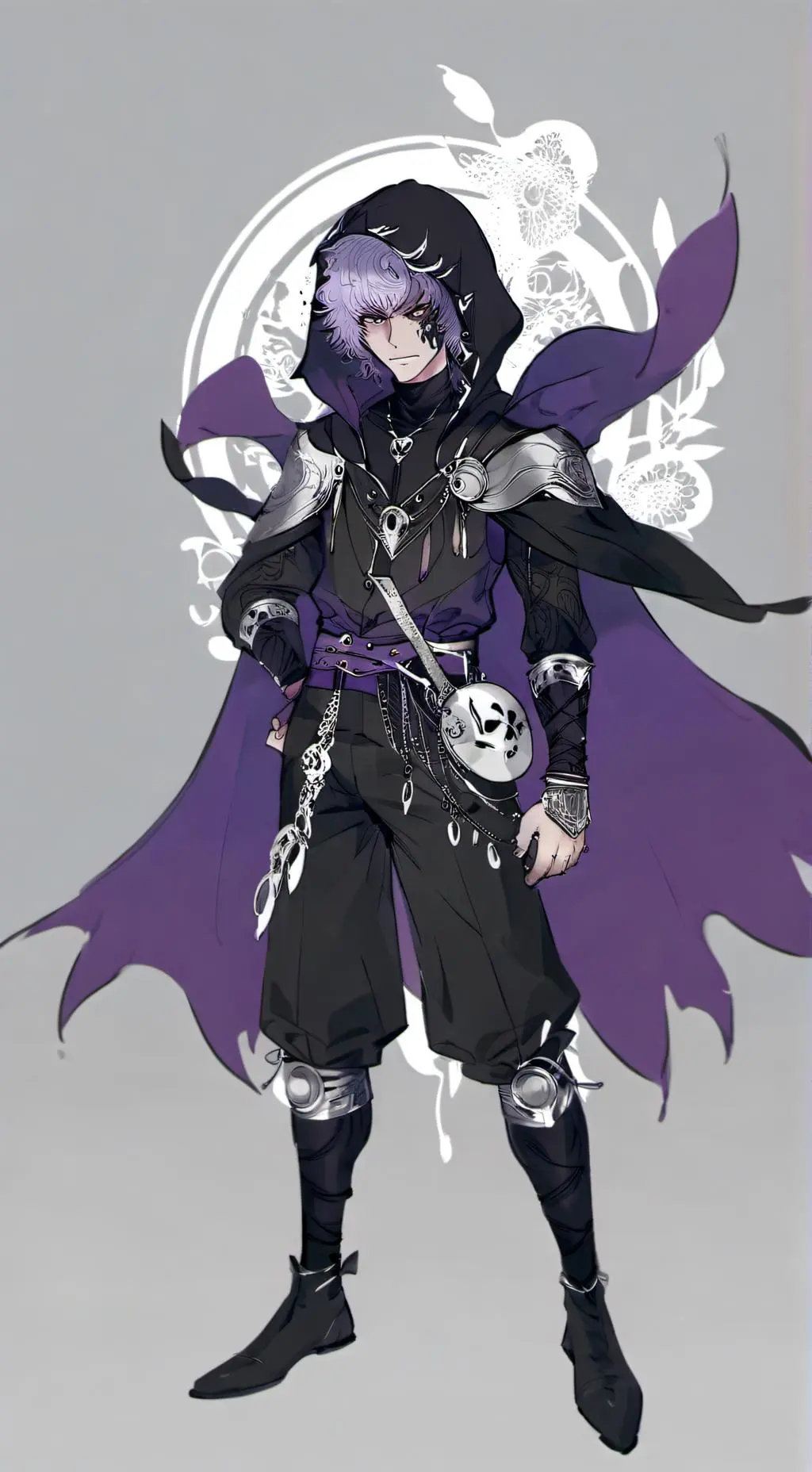 ai character: 💀phantom💀 background