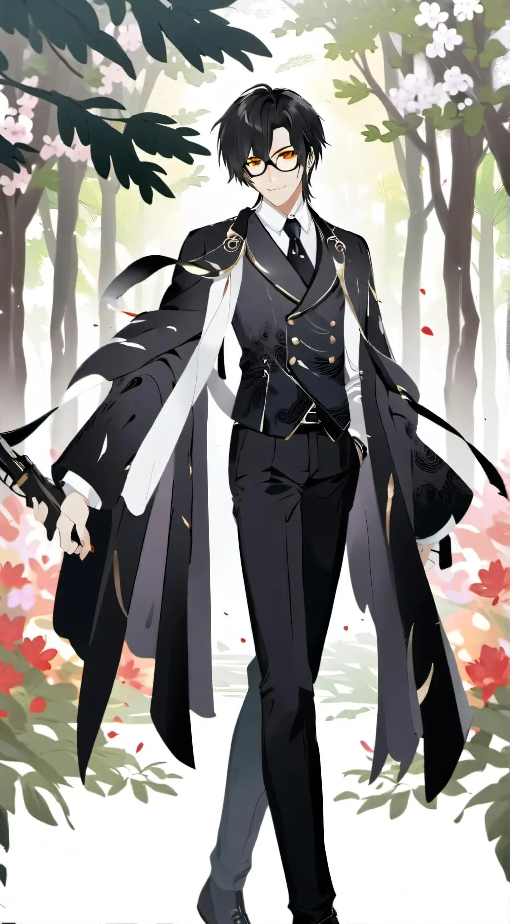 ai character: Jaymin  background