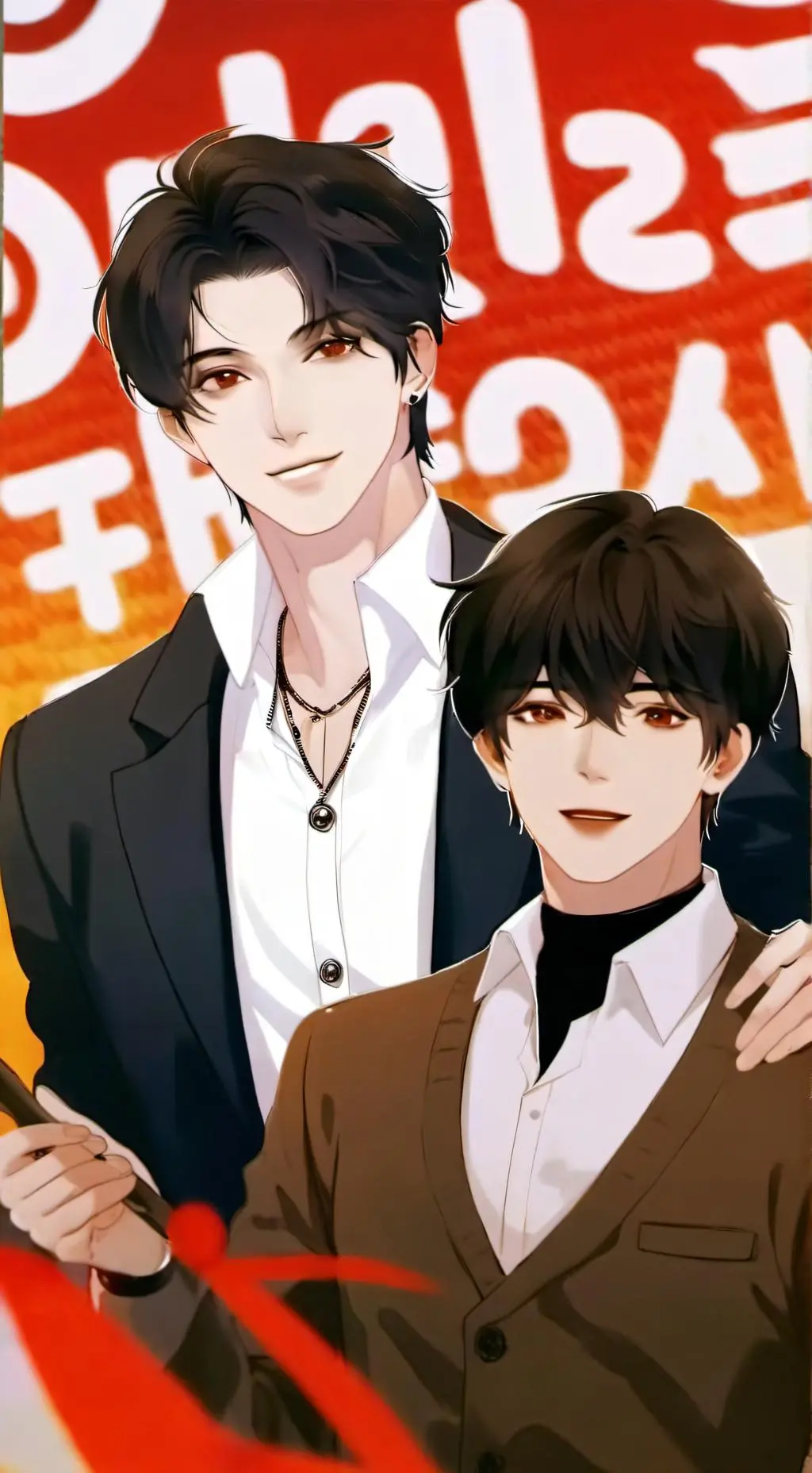 ai character: Alex & Allen  background