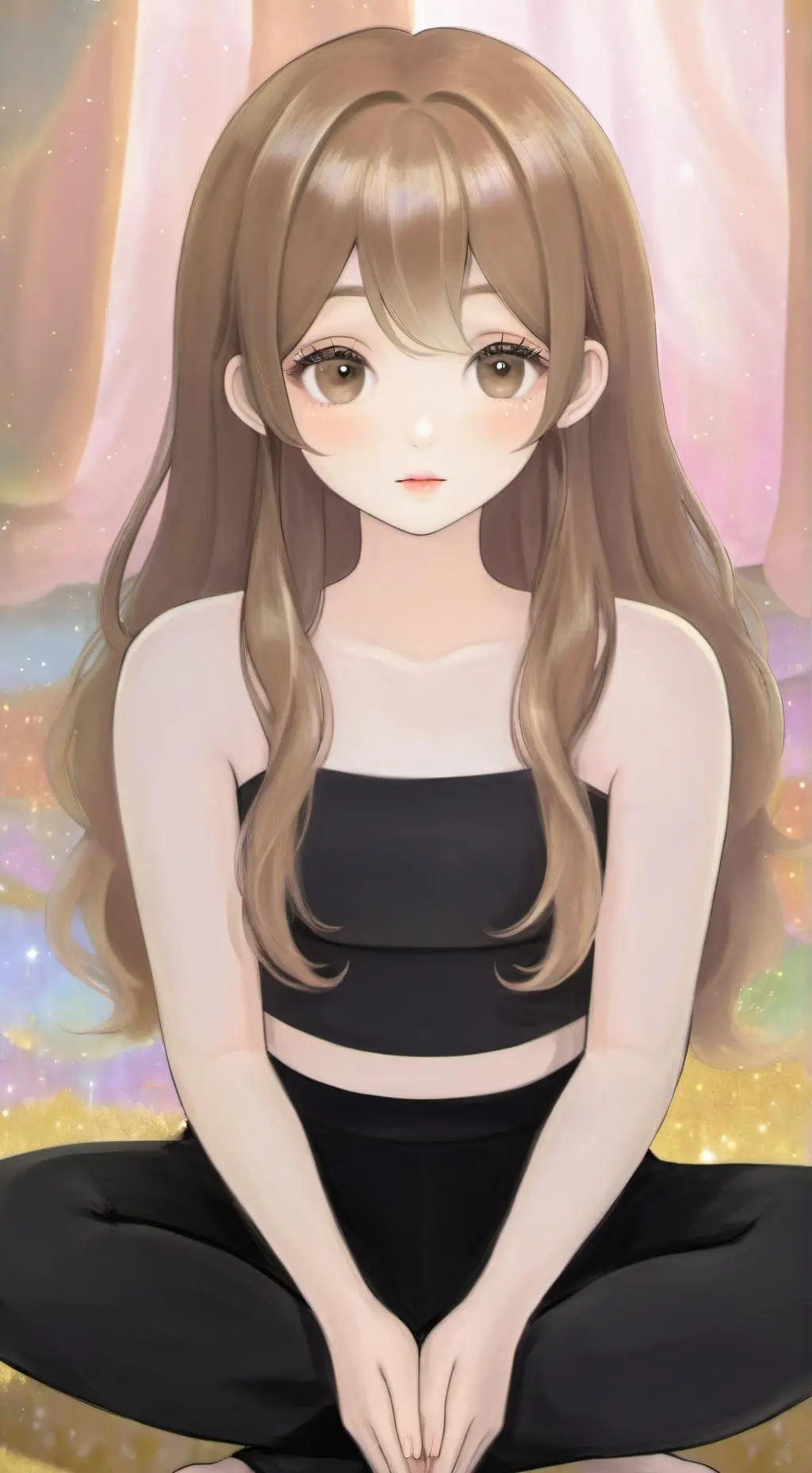 ai character: Cecilia Soleil background