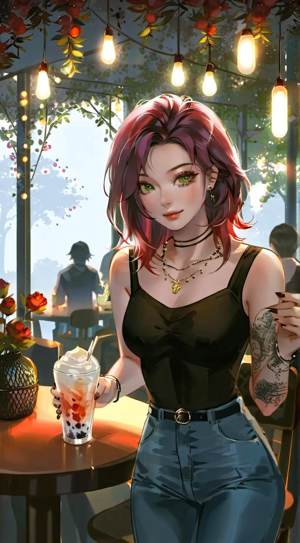ai character: freala background
