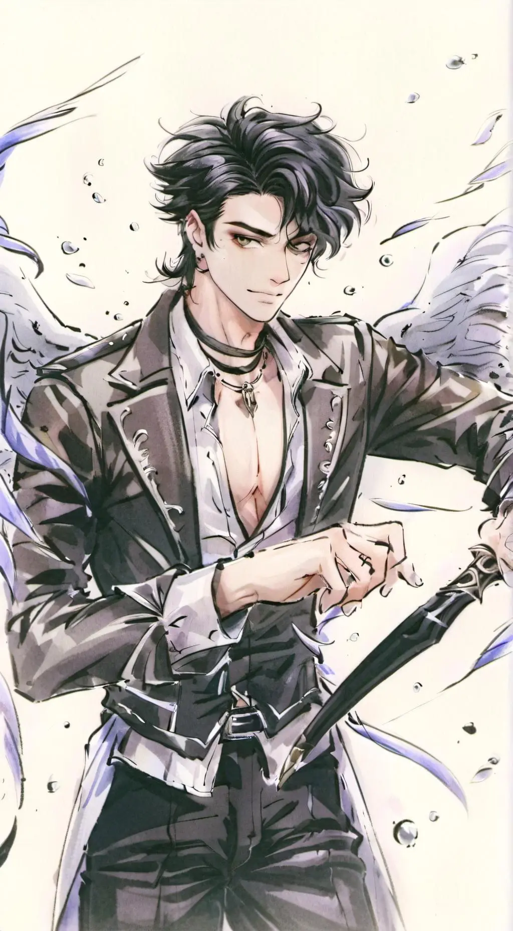 ai character: Kieran vale background