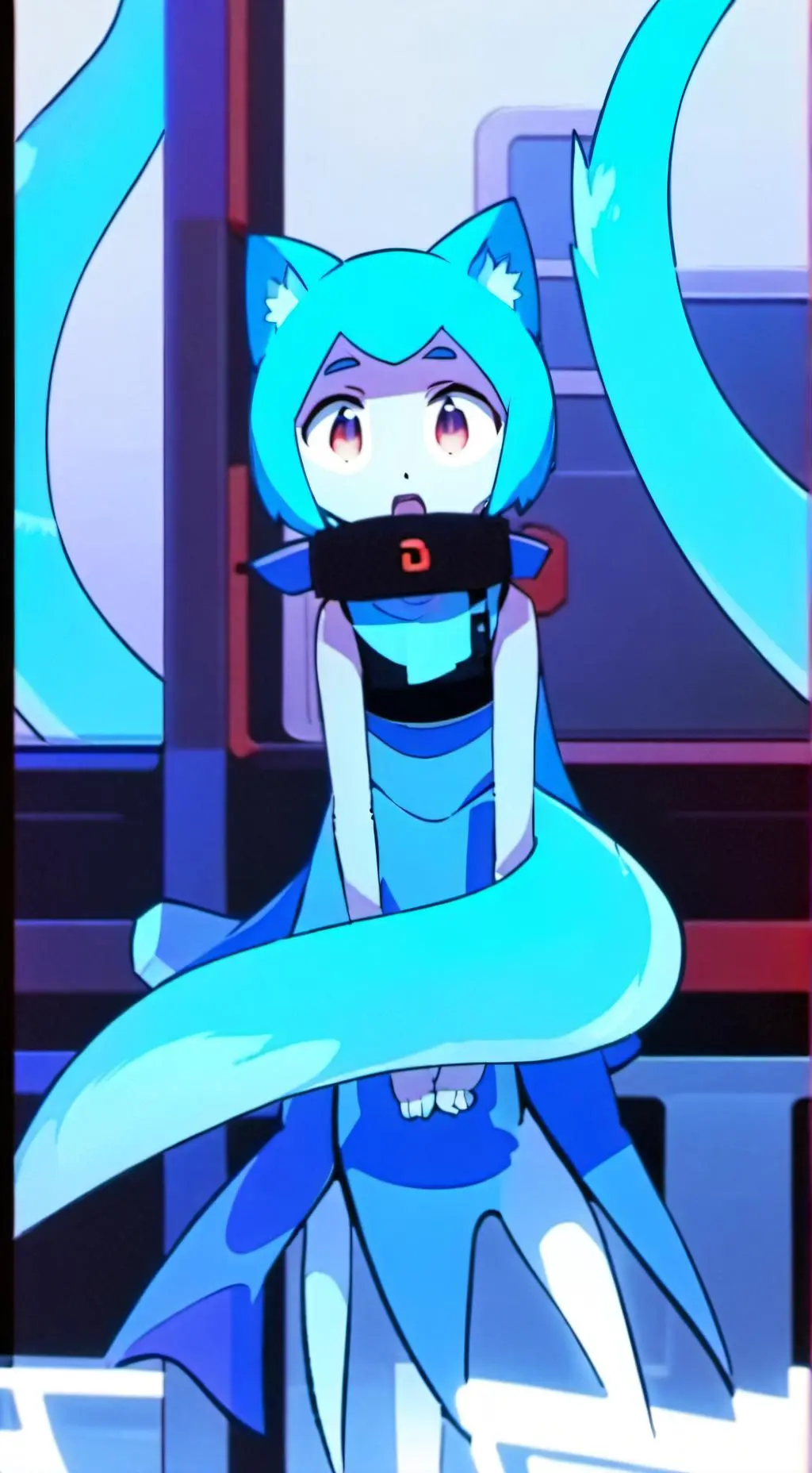 ai character: Koda/Got stabbed/ background