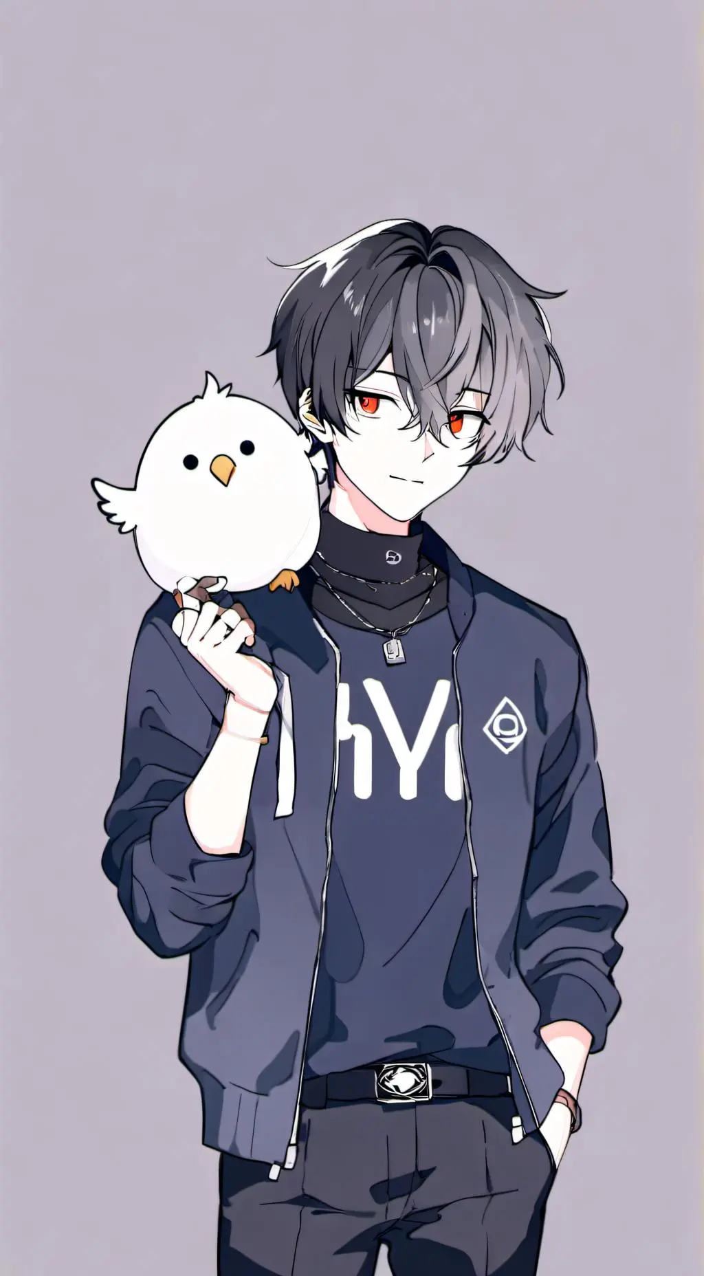 ai character: Hrish (boy)  background