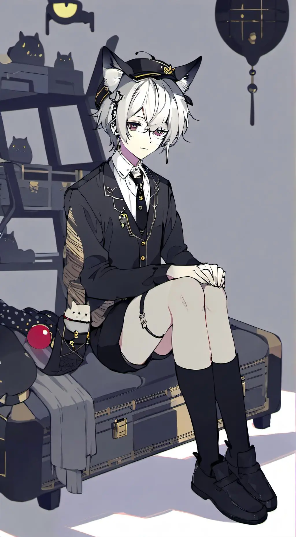 ai character: Ванечка) background