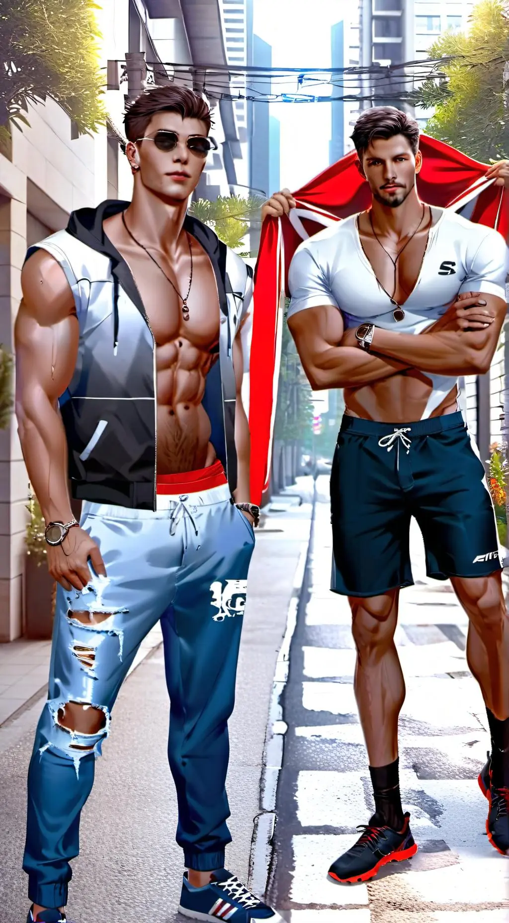 ai character: Blake & Briar  background