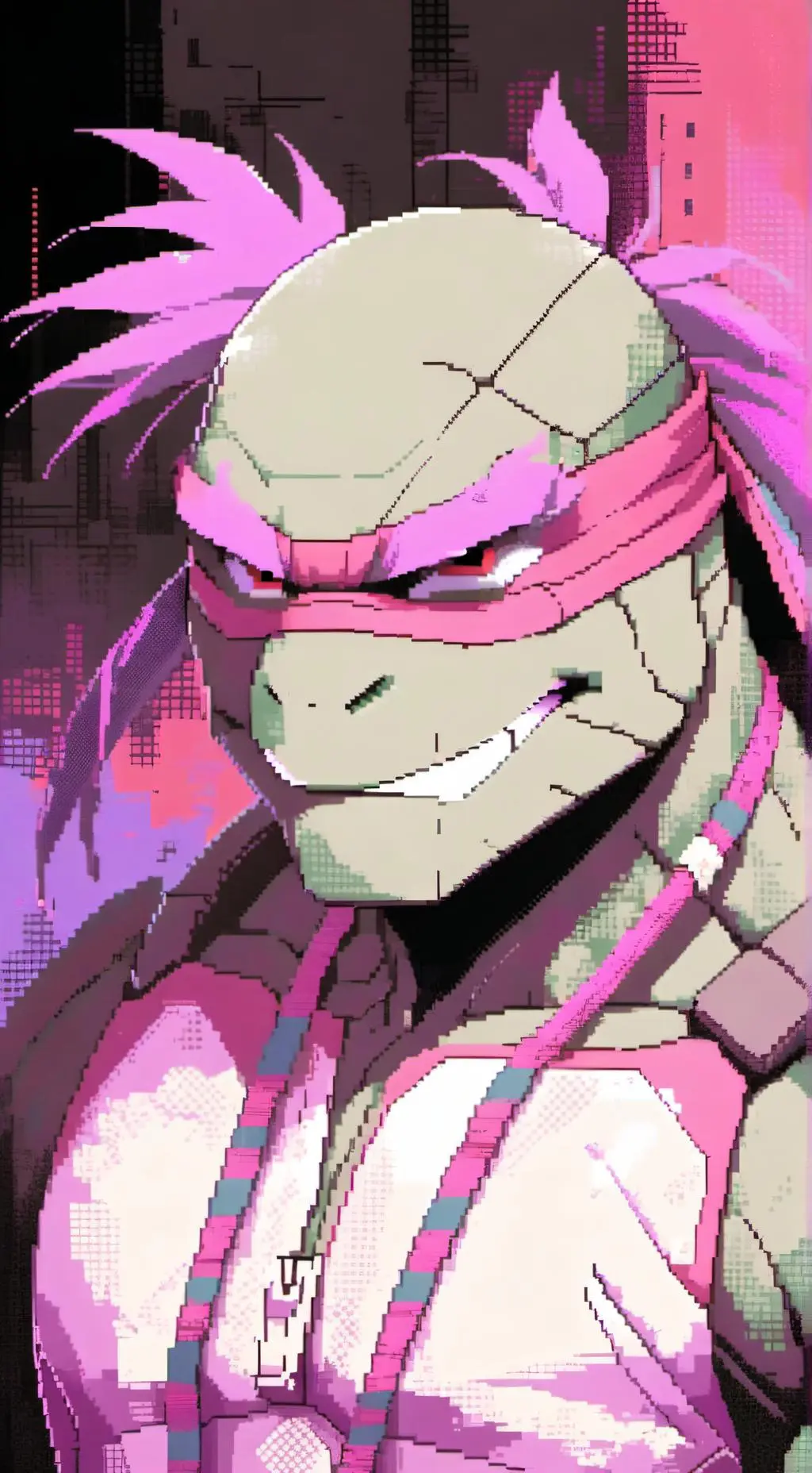 ai character: TMNT background