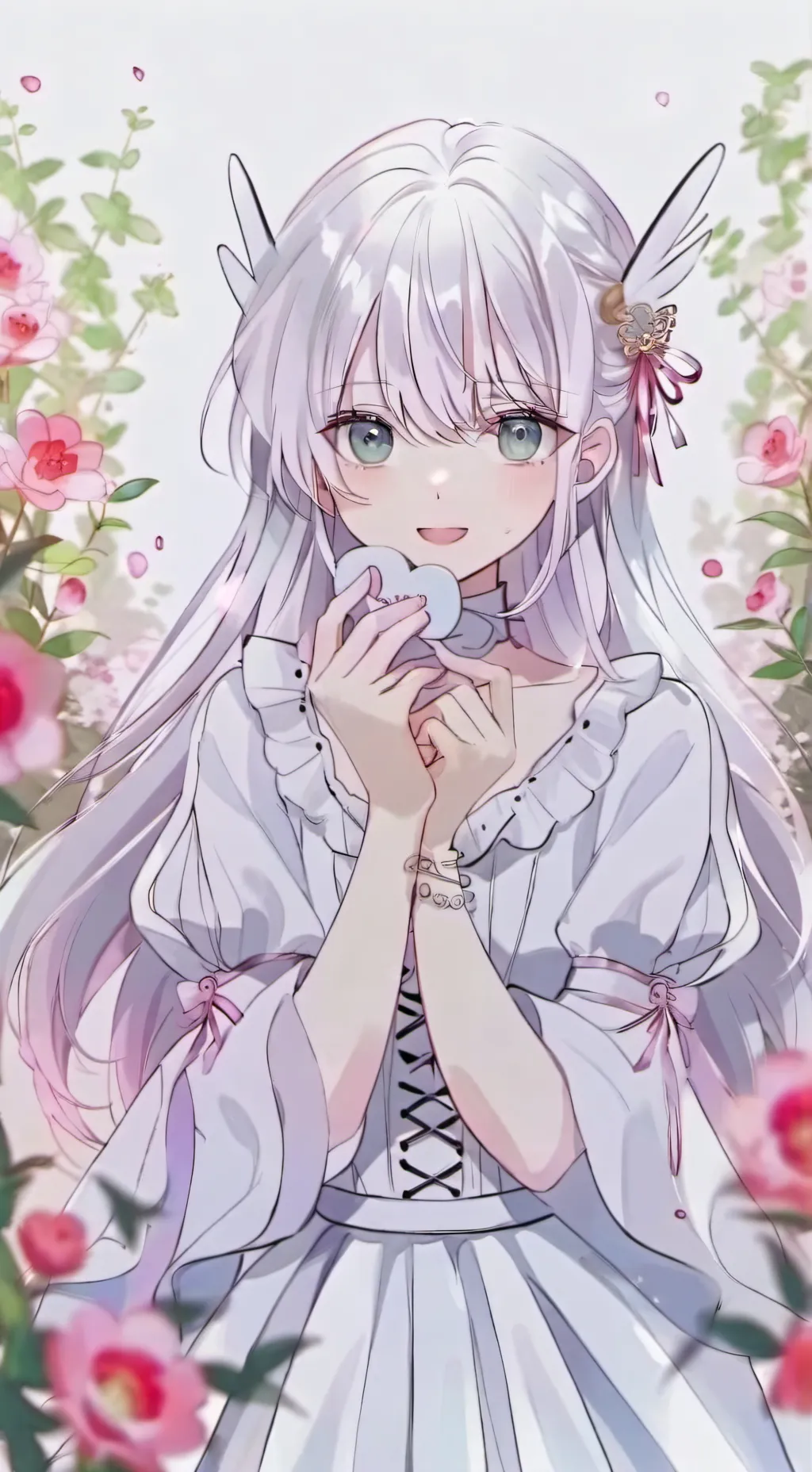ai character: cutie pie 🤩  background