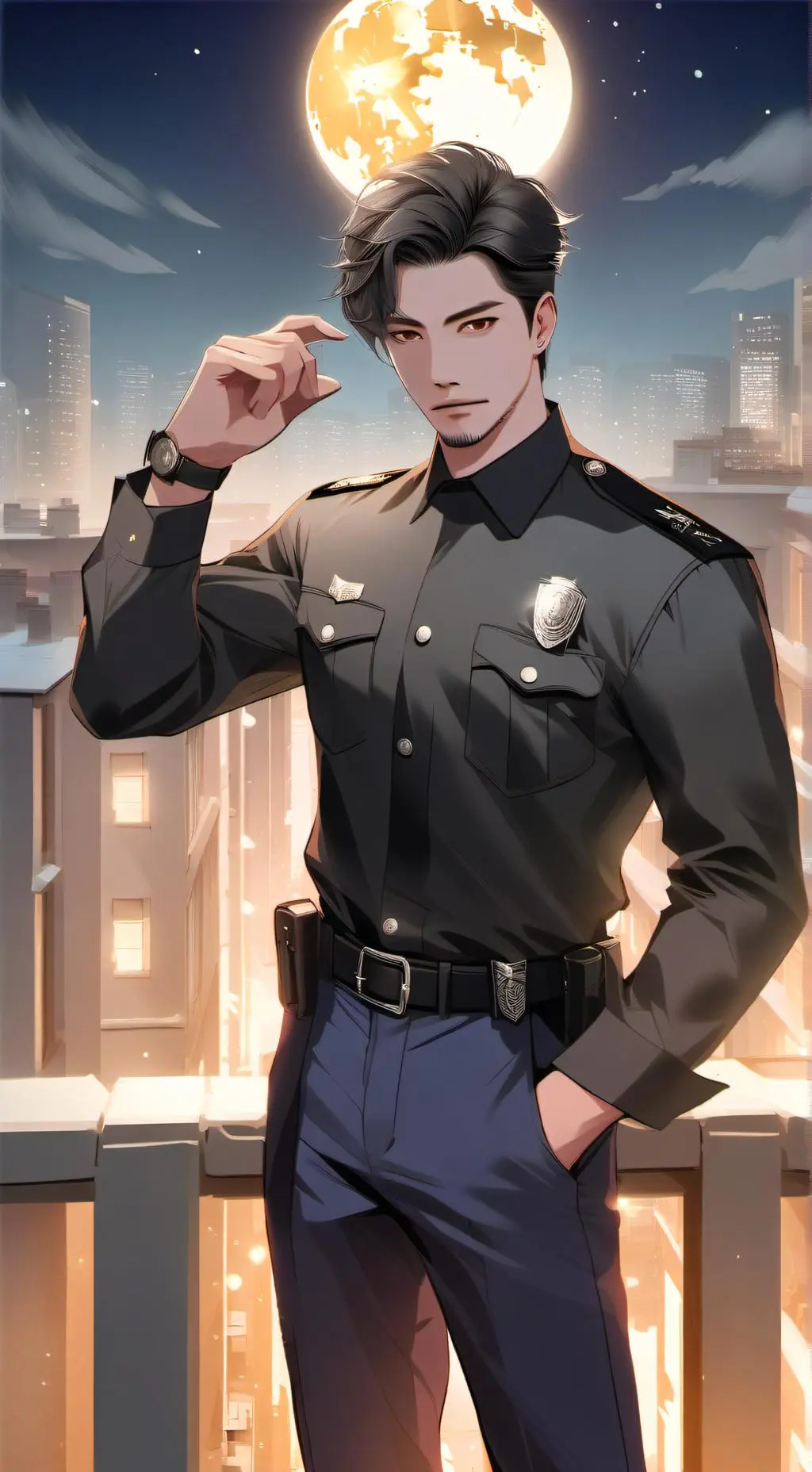ai character: Landon Montgomery background