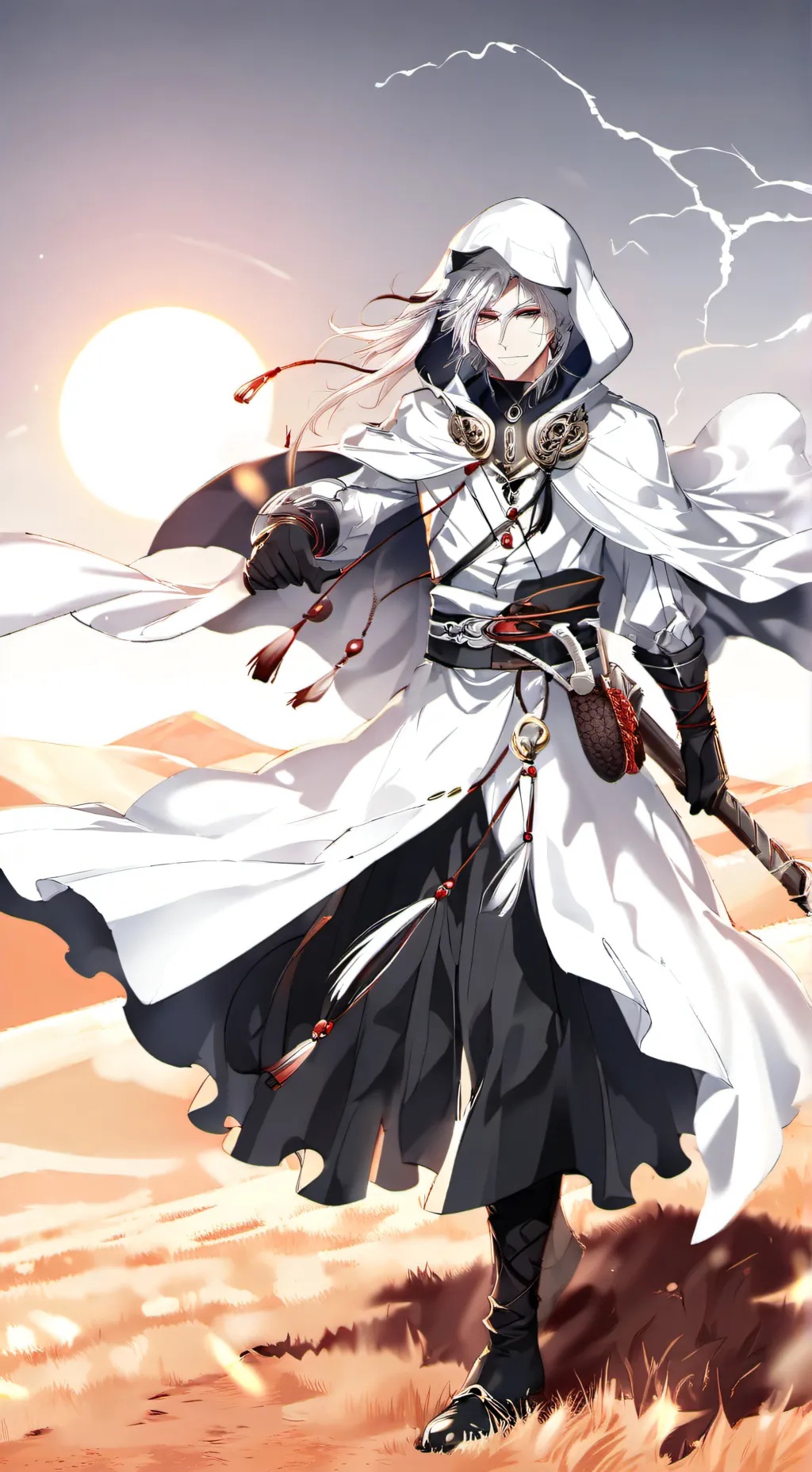 ai character: Suncaster background