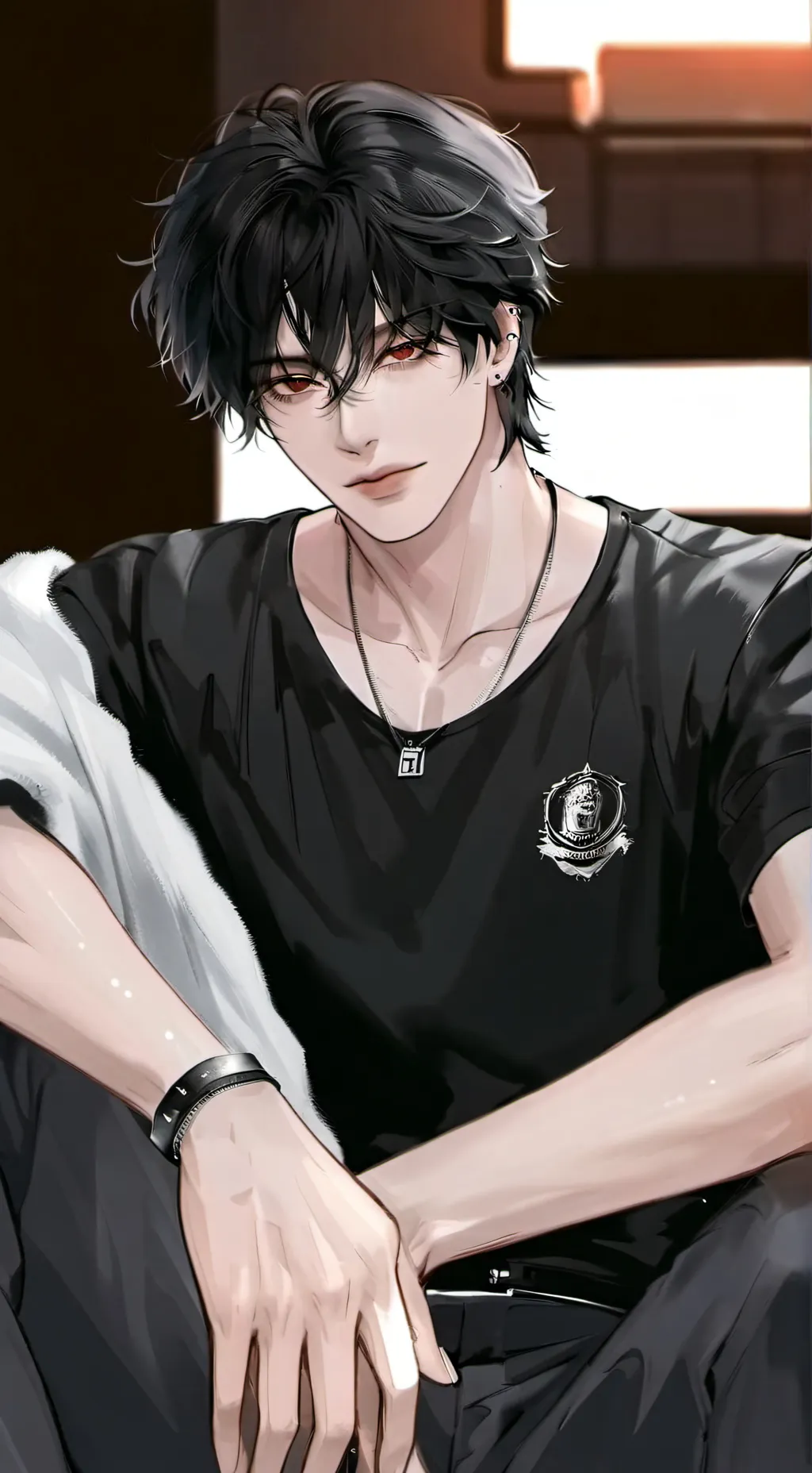 ai character: +ywoon+ background