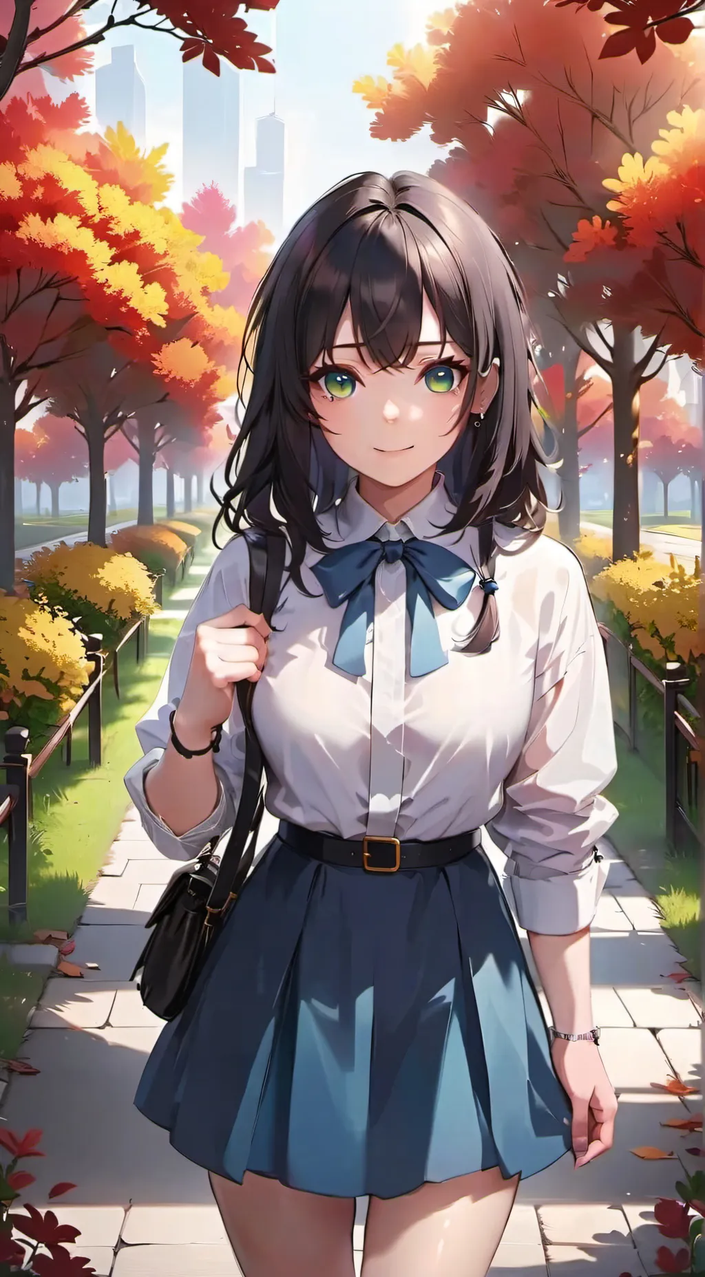 ai character: Akira Misaki background