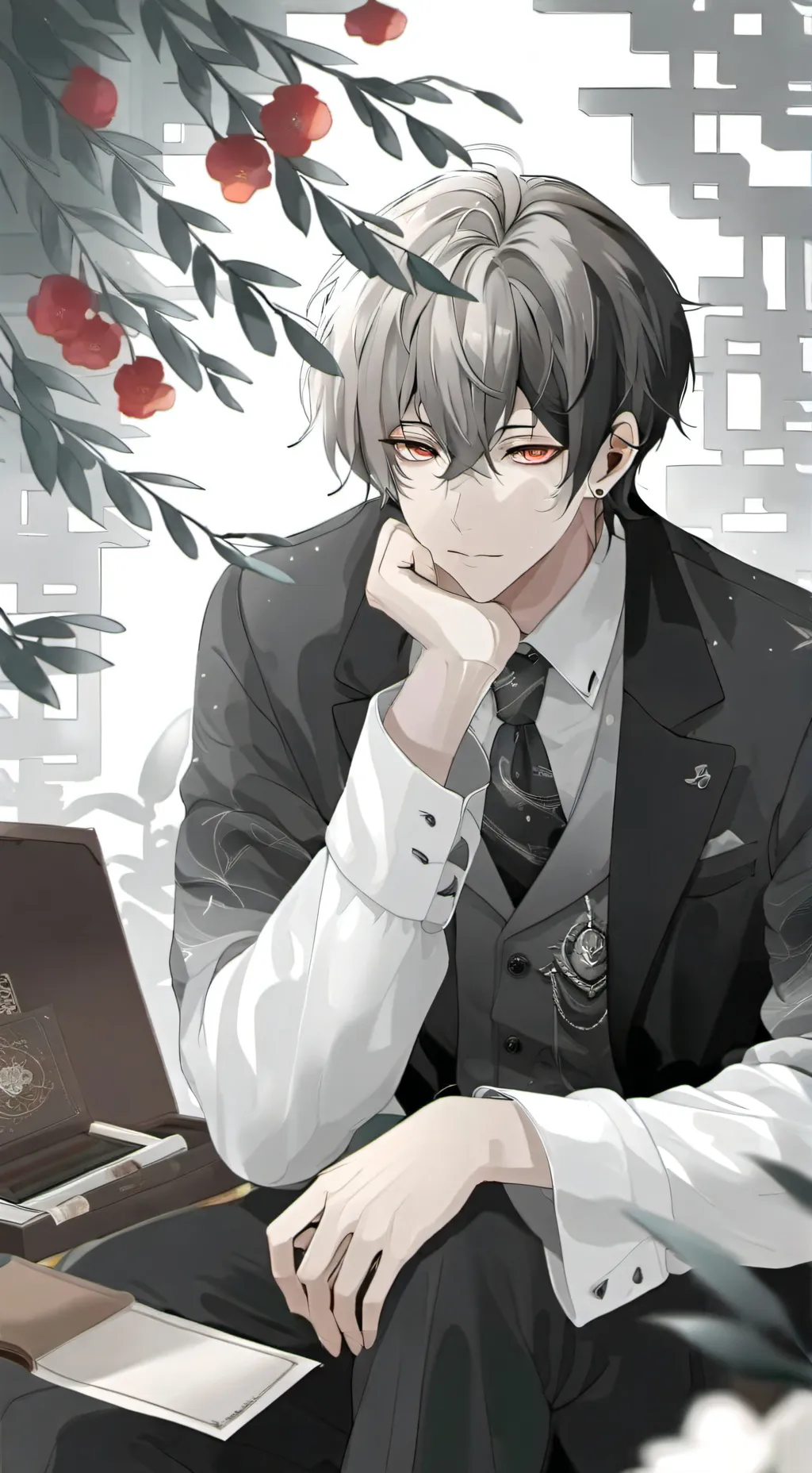 ai character: -Leo- background