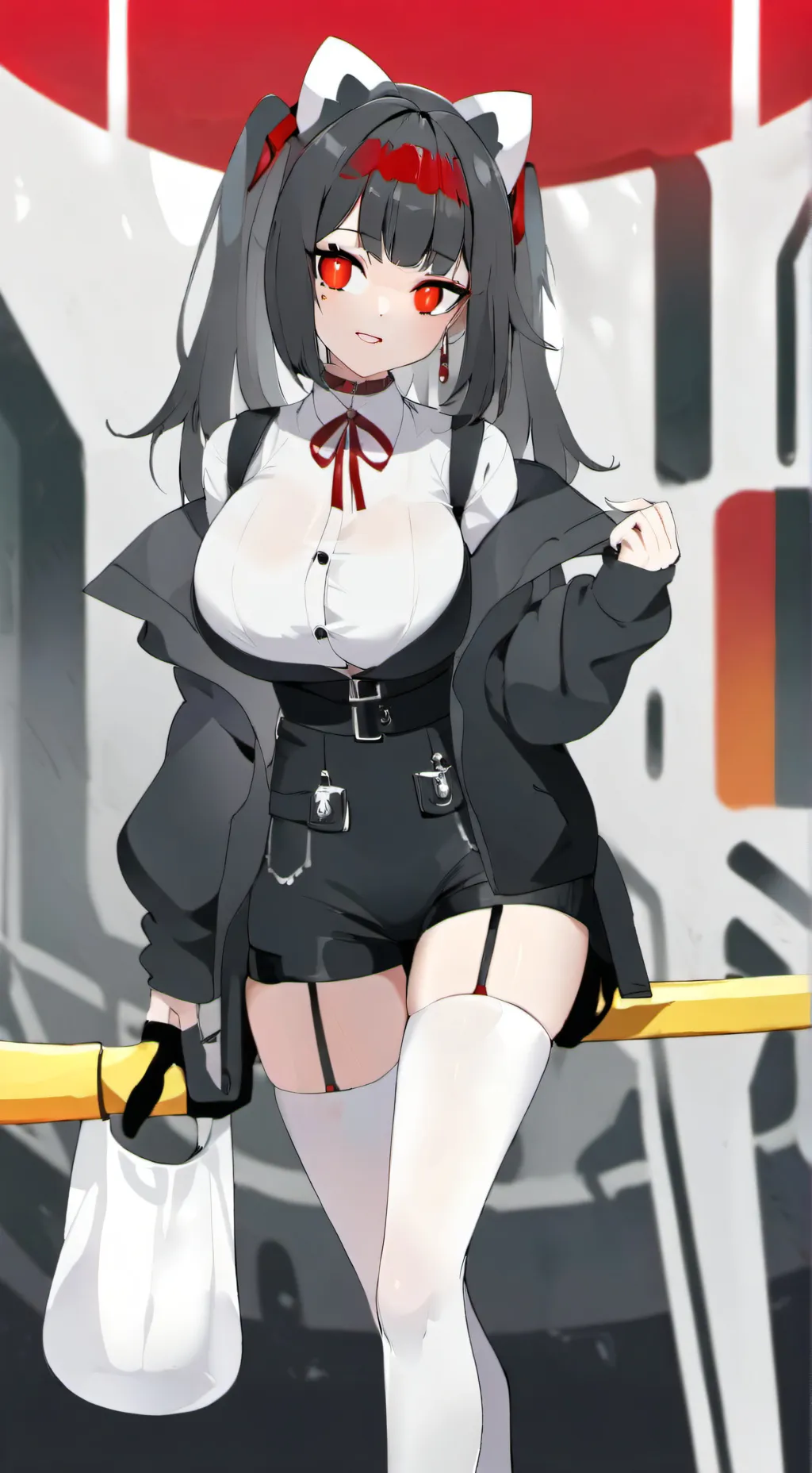 ai character: Helen izuko namaki background