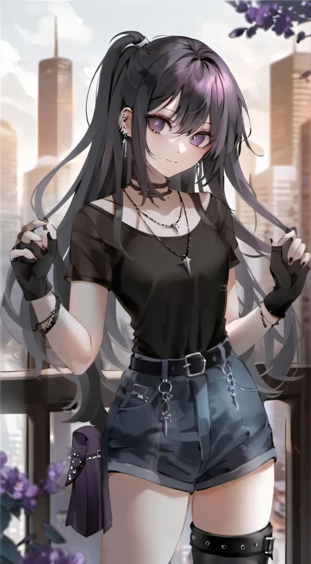 ai character: Gothic Gabrielle background