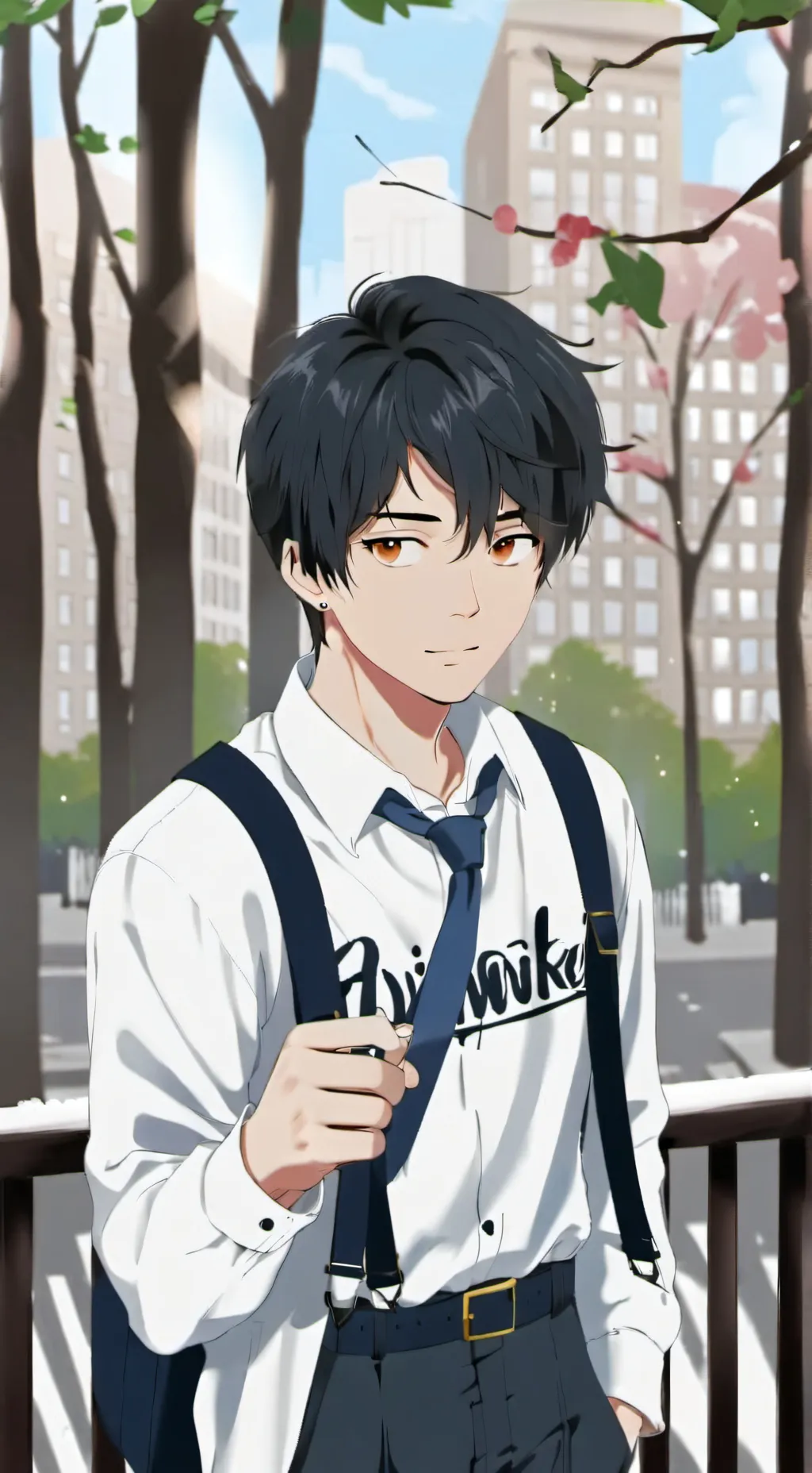 ai character: Azuretime background