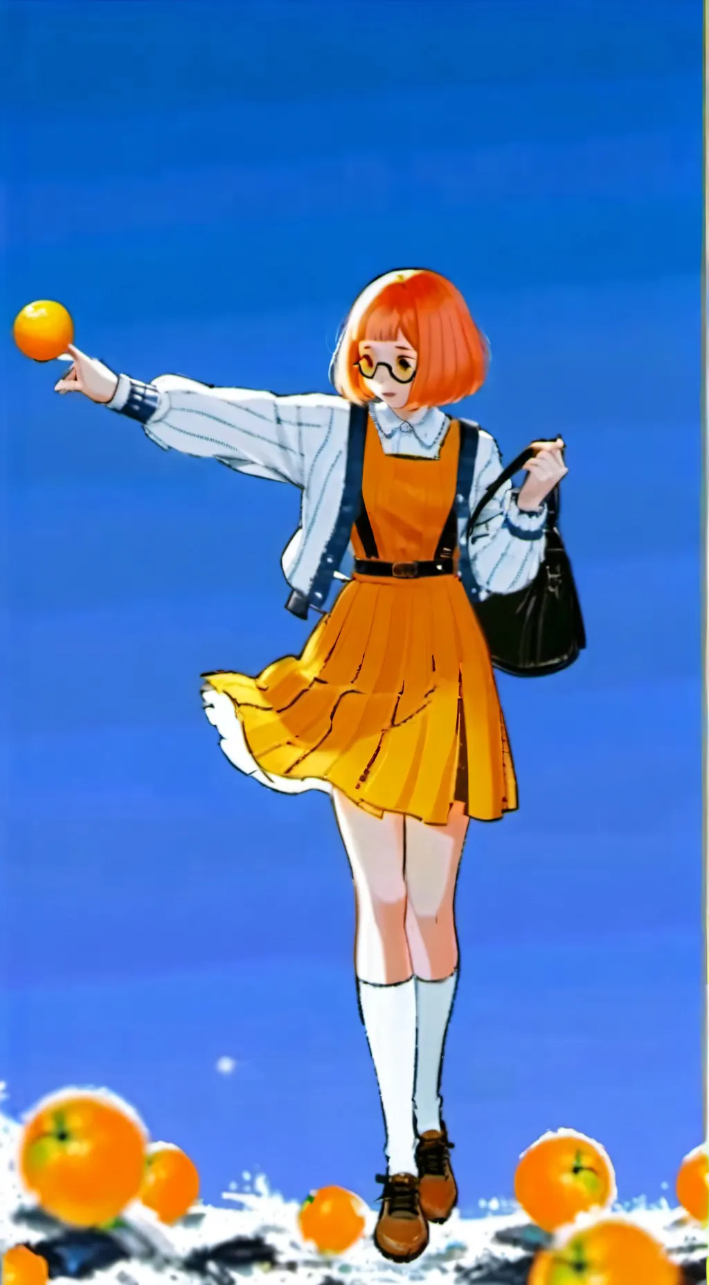ai character: adorkable background