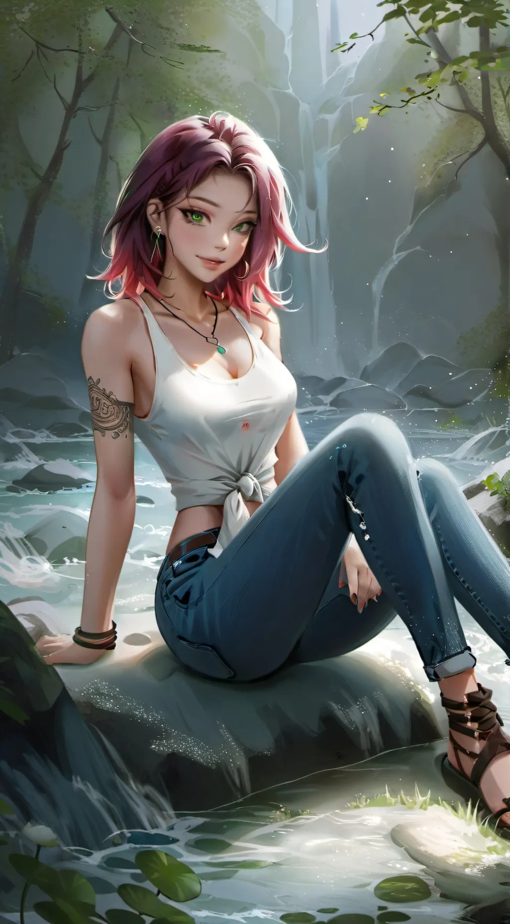ai character: irella background