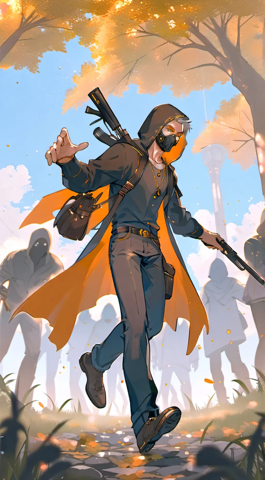 ai character: Zombie Apocolypse background