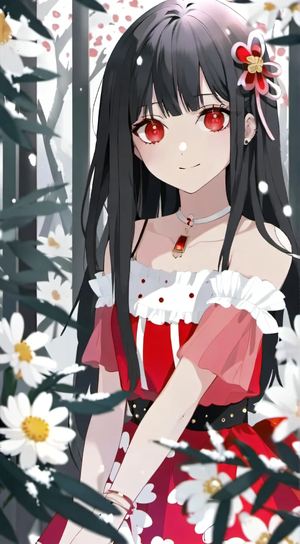 ai character: Weird school… background