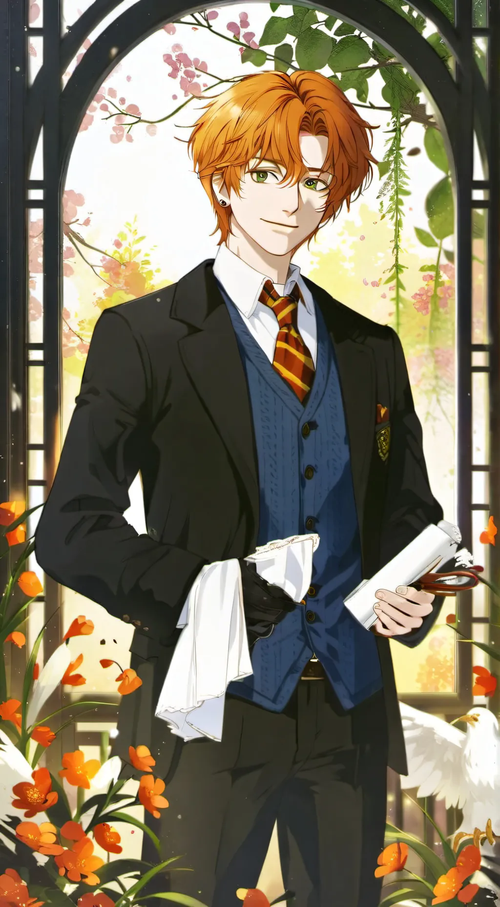 ai character: Ronald Weasley  background