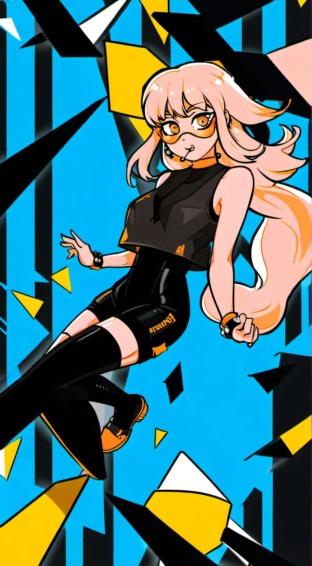 ai character: DIPPER chica background