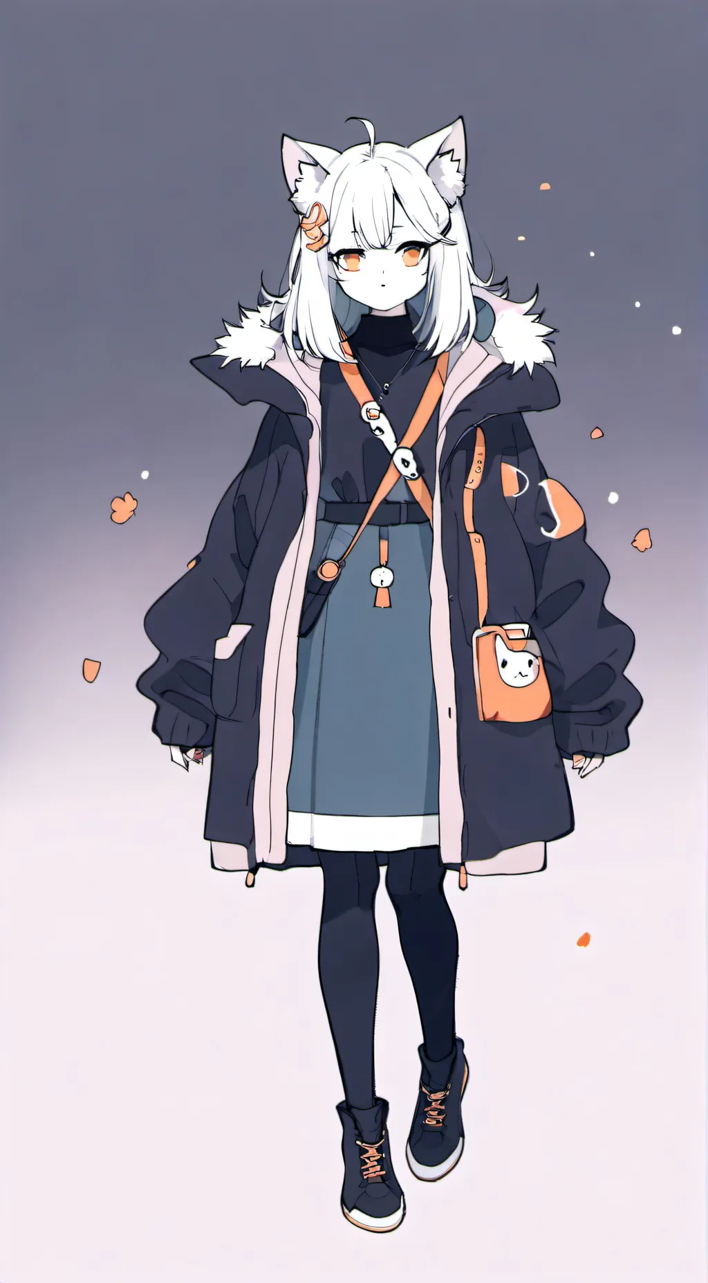 ai character: Lily cute background