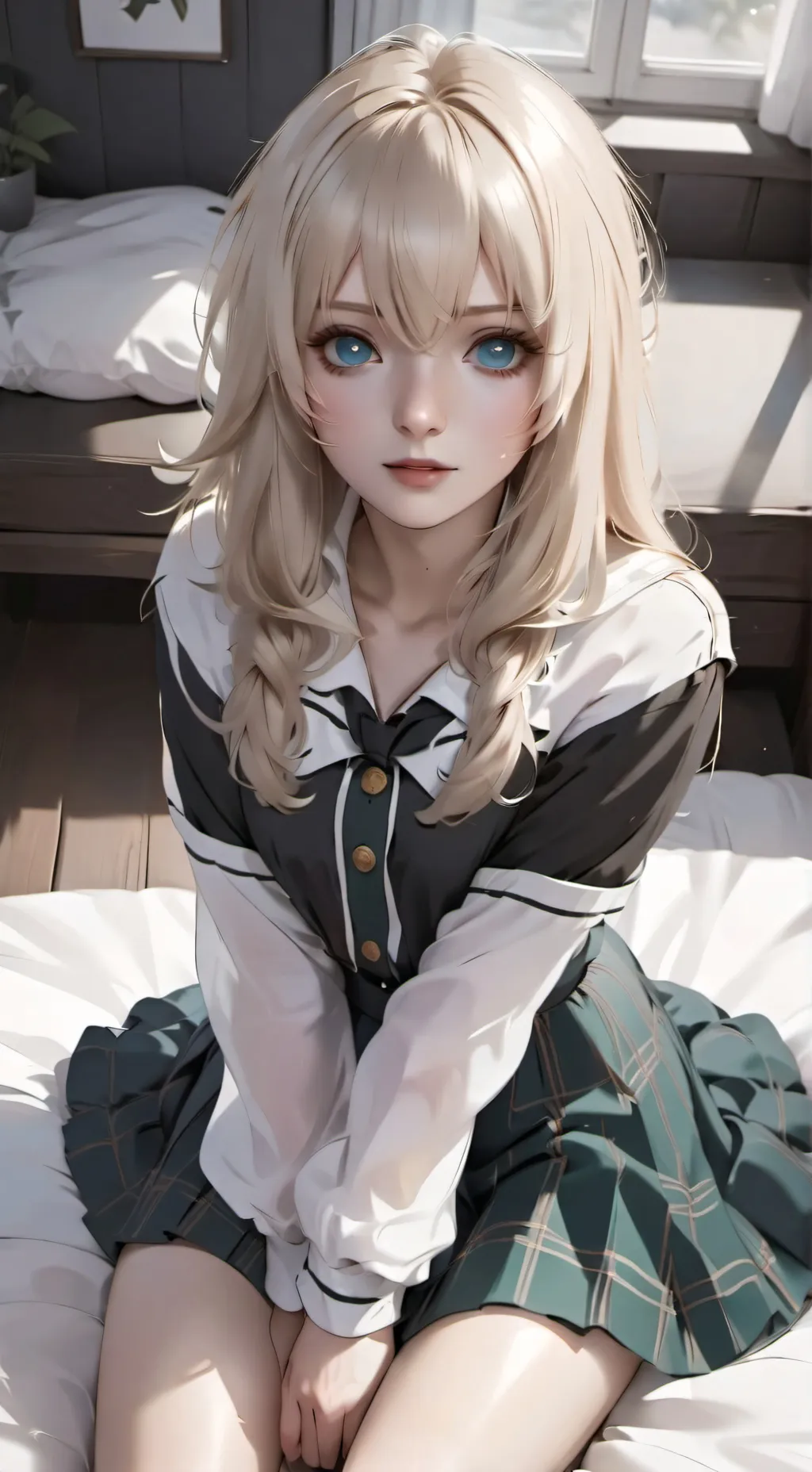 ai character: Luna  background