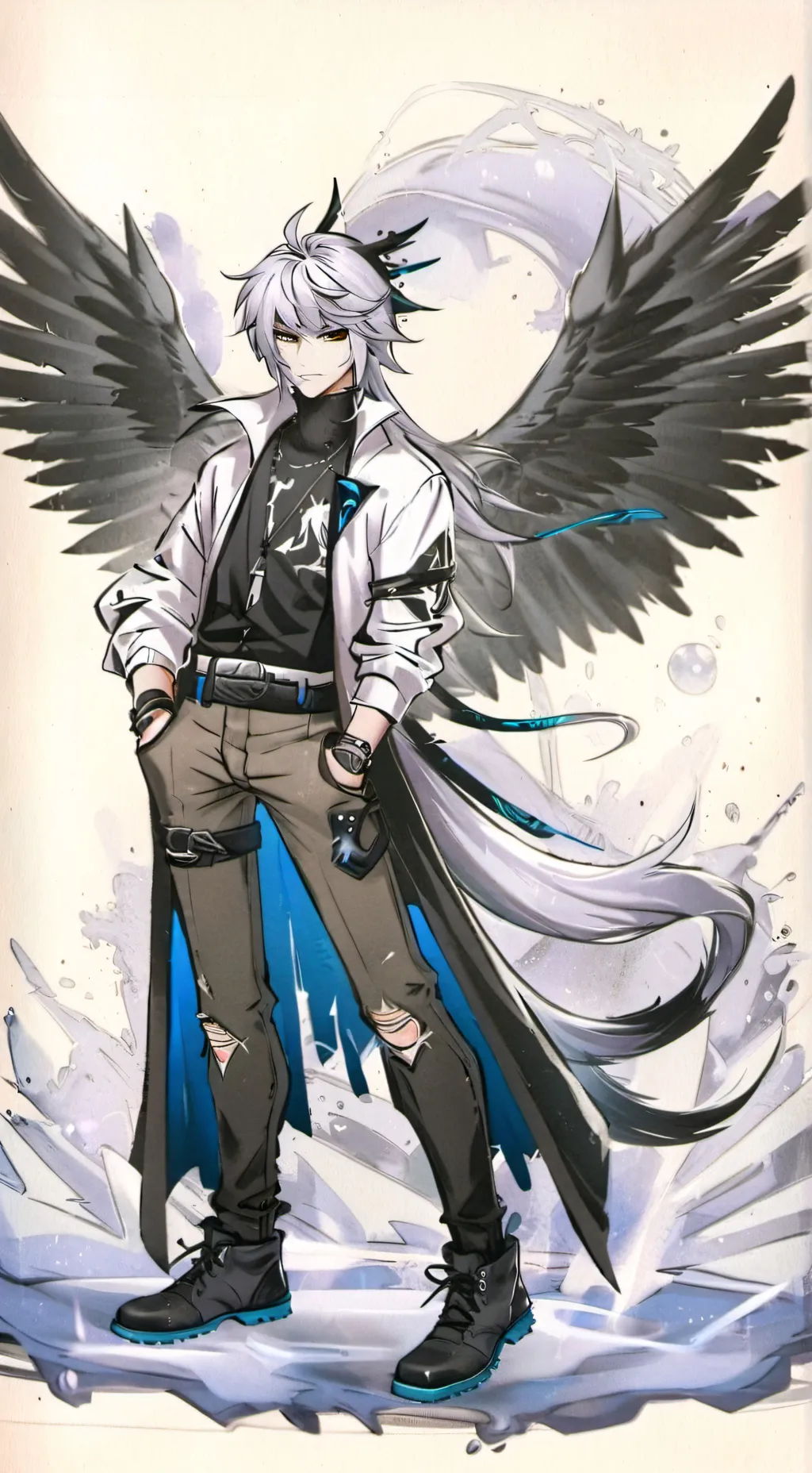 ai character: Two time background