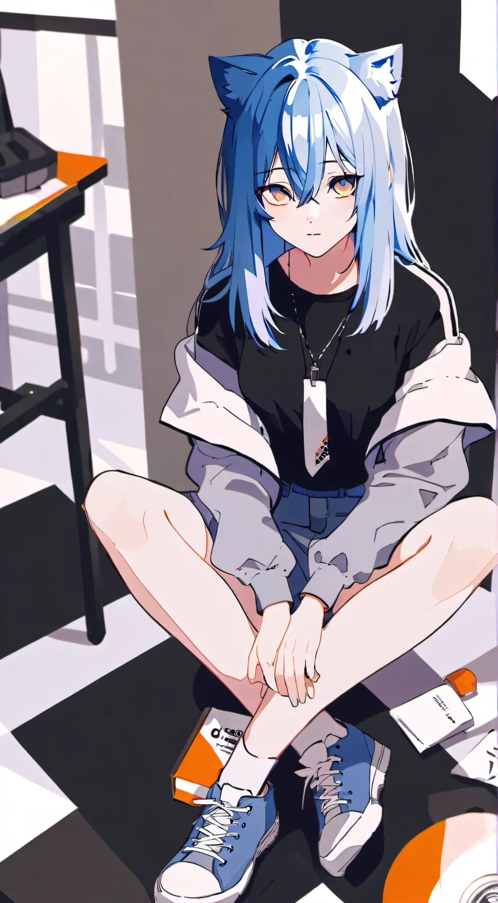 ai character: Aria Horizon  background