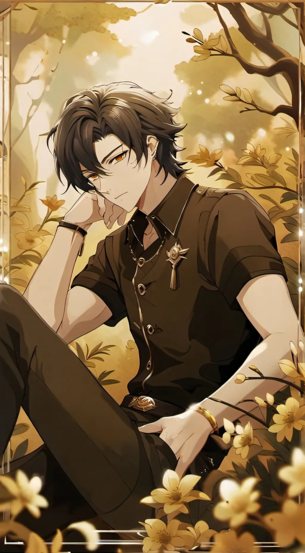 ai character: Cael background