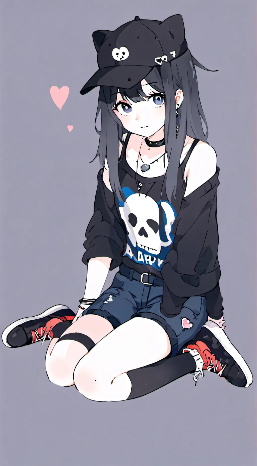 ai character: Miki  background
