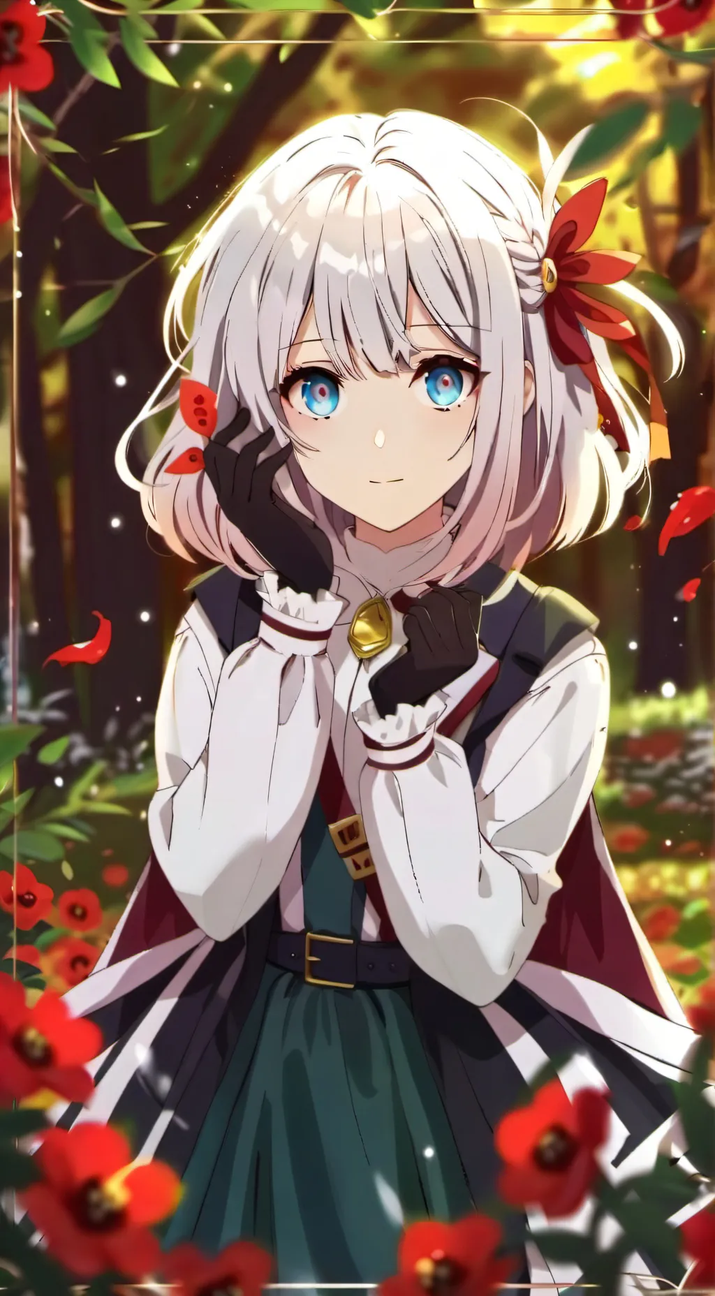 ai character: AMIRA background