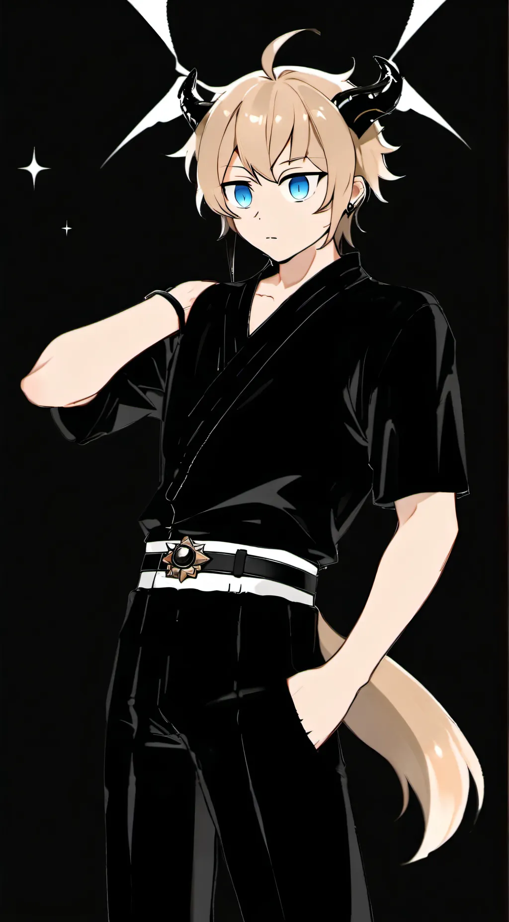 ai character: Austin! <3 background