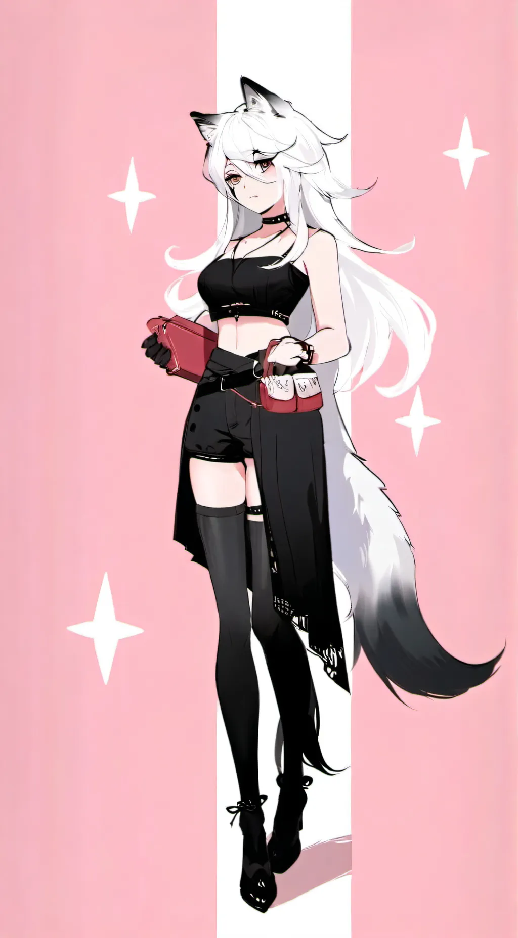 ai character: Luna background
